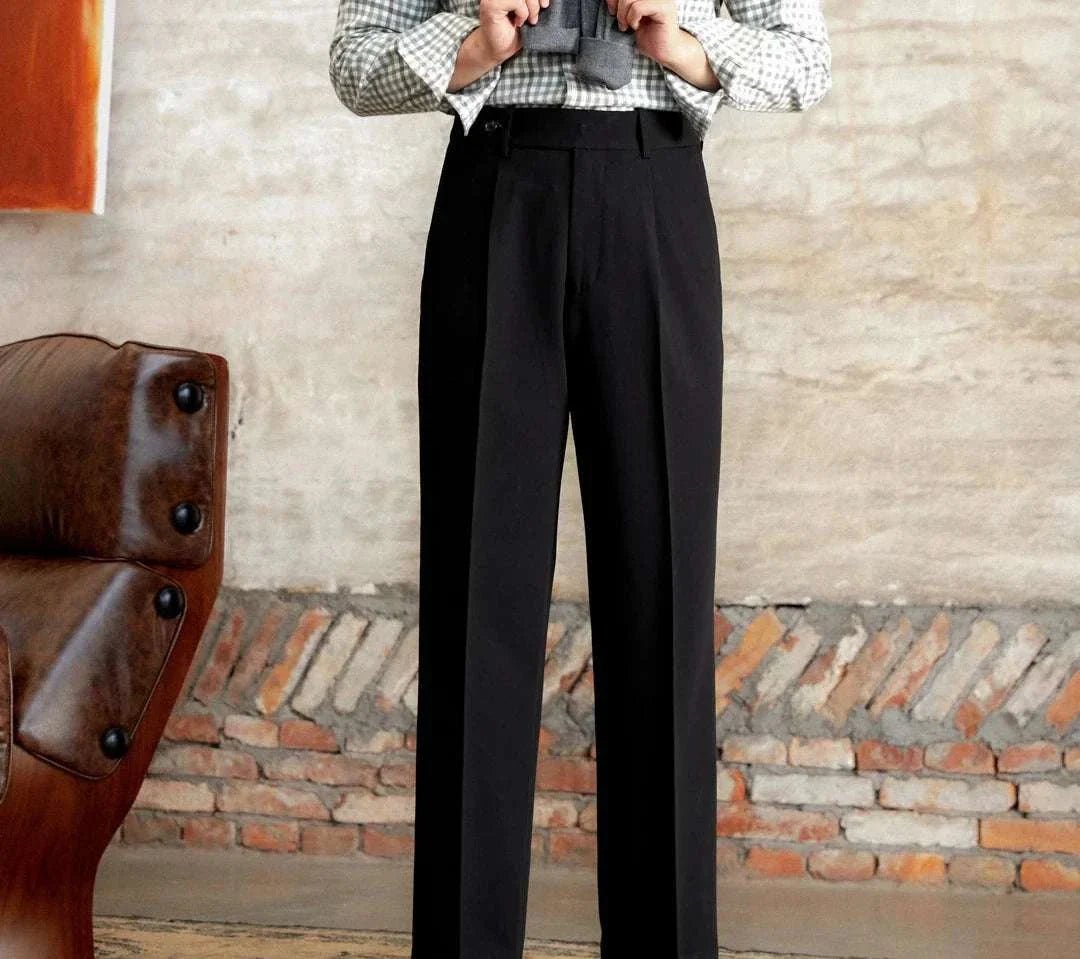 Pantalón Italian straight style elegant