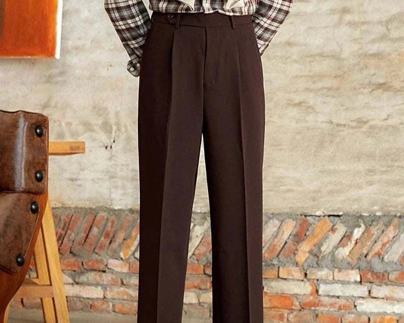 Pantalón Italian straight style elegant