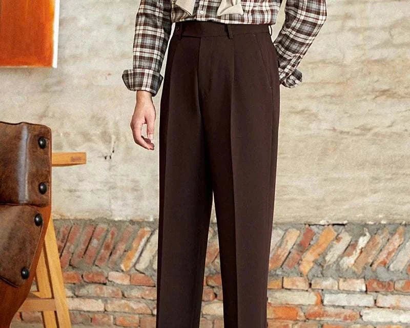 Pantalón Italian straight style elegant