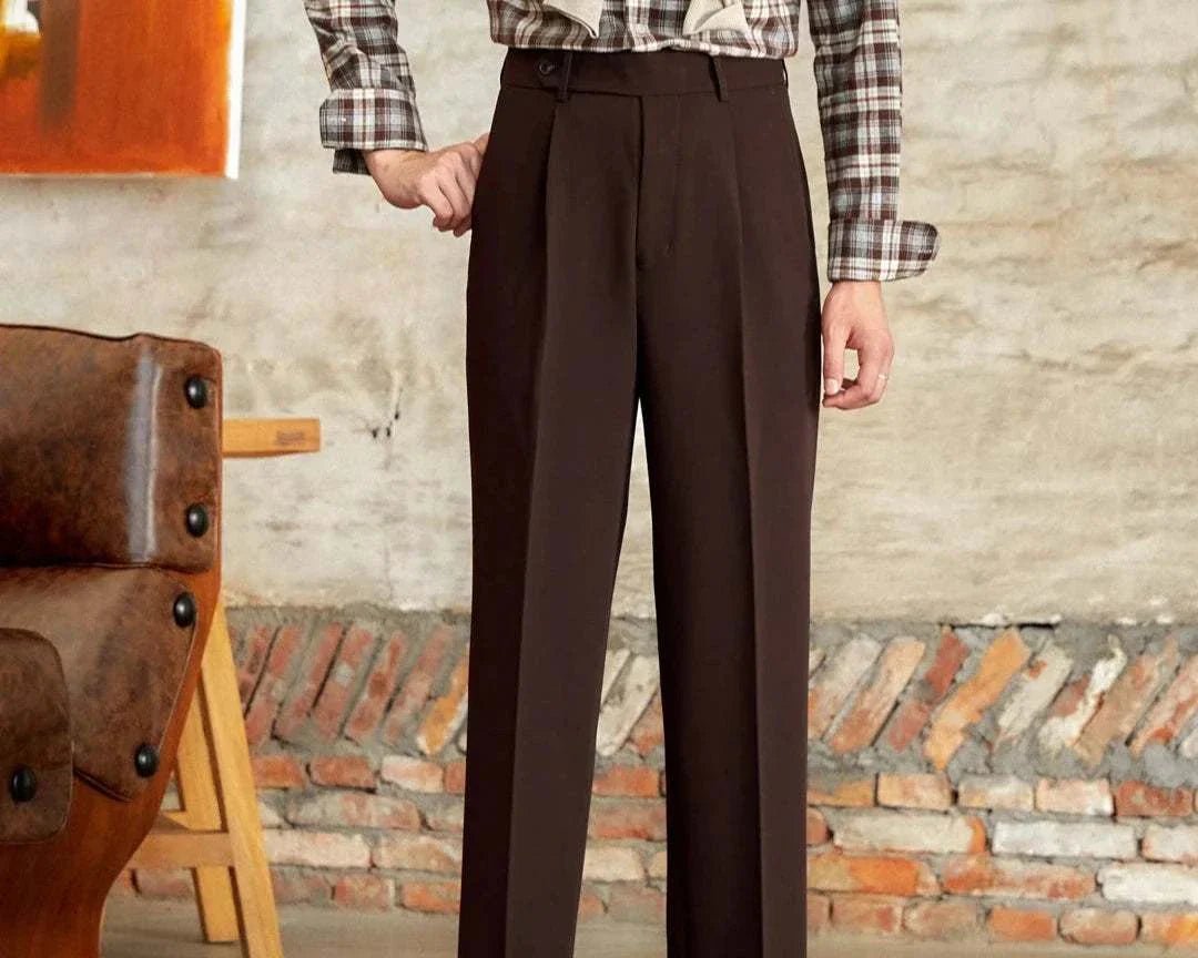 Pantalón Italian straight style elegant