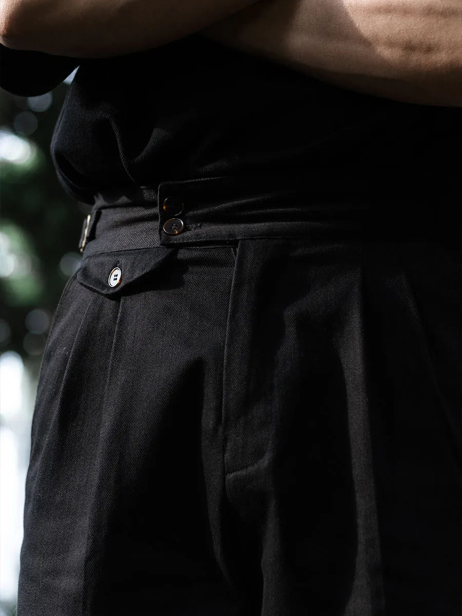 Pantalón Italian vintage casual de algodón