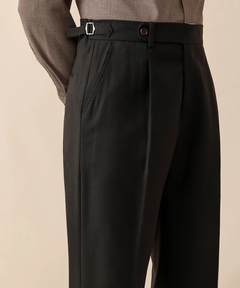 Italian wool ankle trousers para hombre
