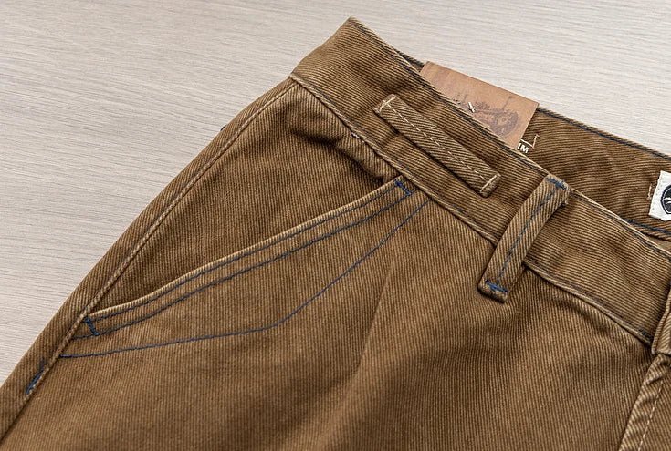 Japanese premium brown jeans