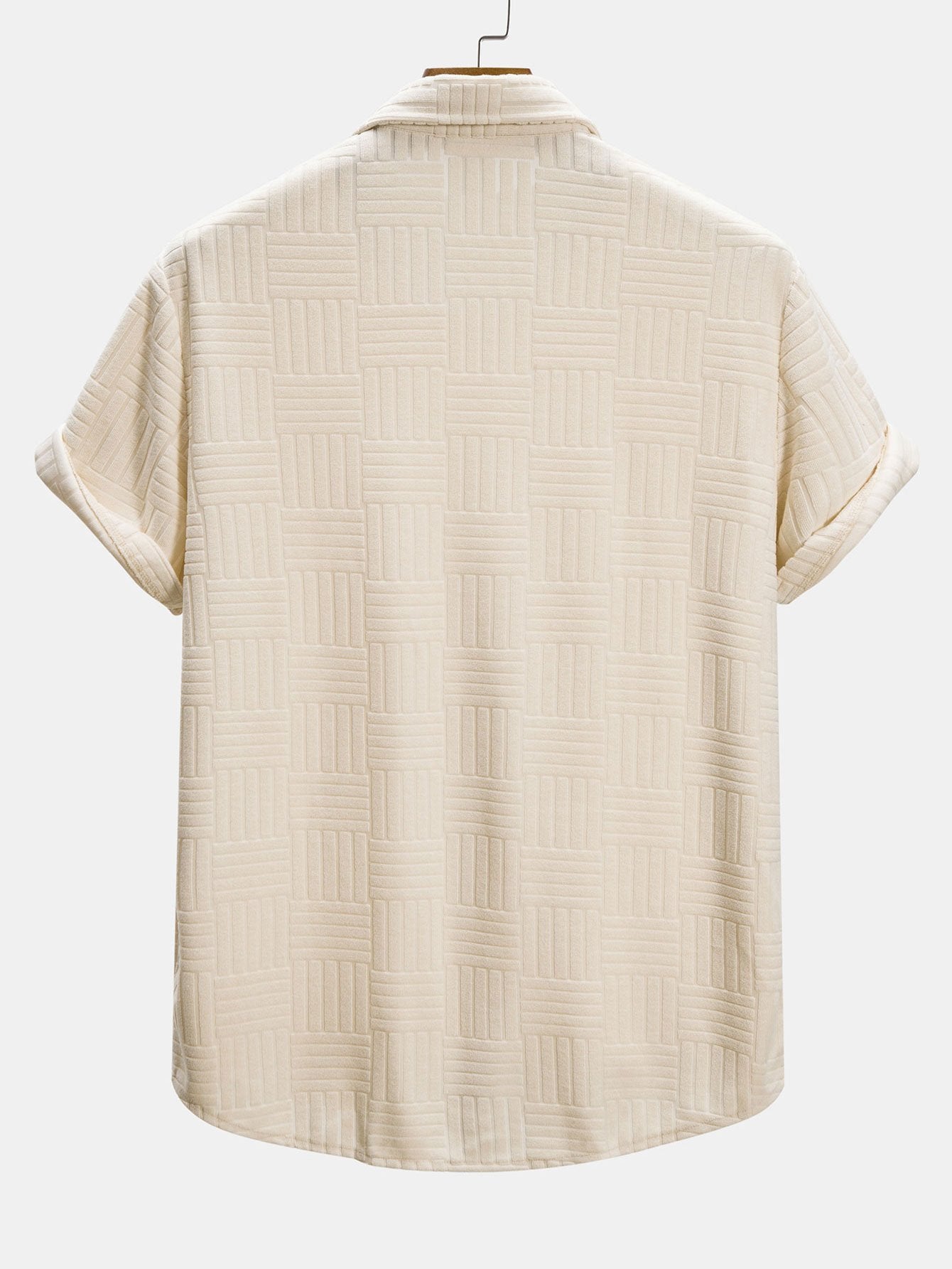 Camisa Towelling Jacquard