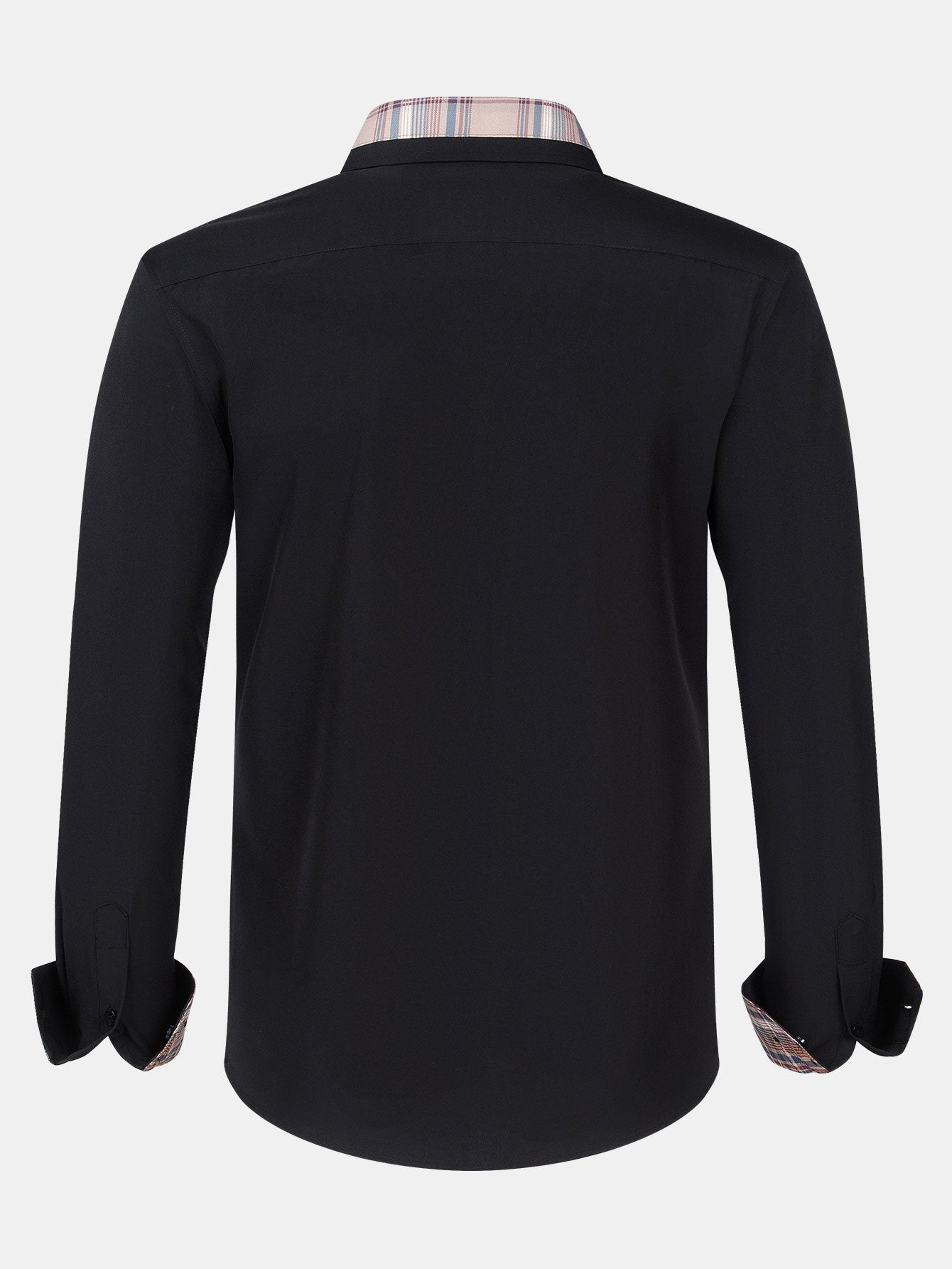 Camisa a cuadros Panel Button Up