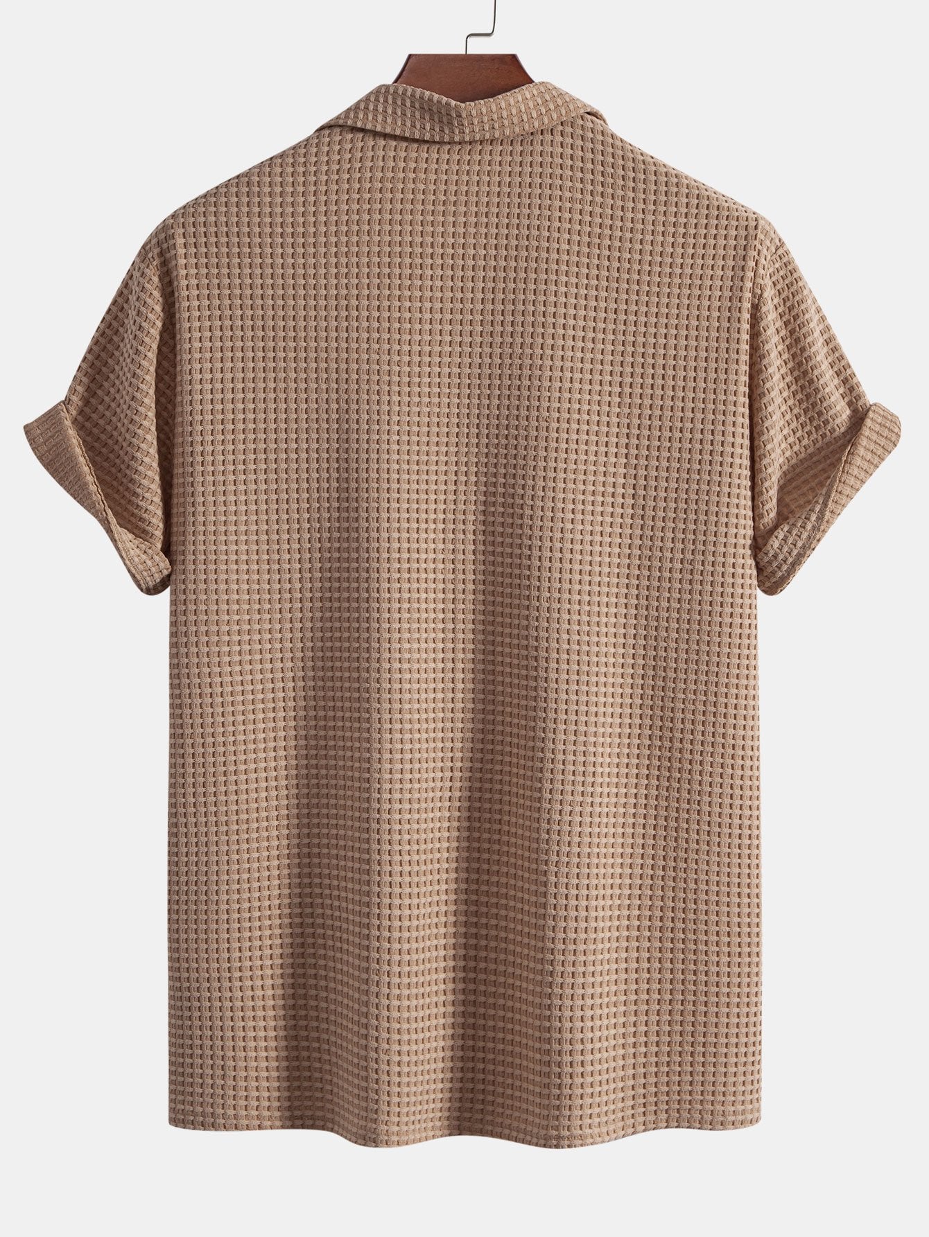 Camisa de manga corta Waffle Cuban