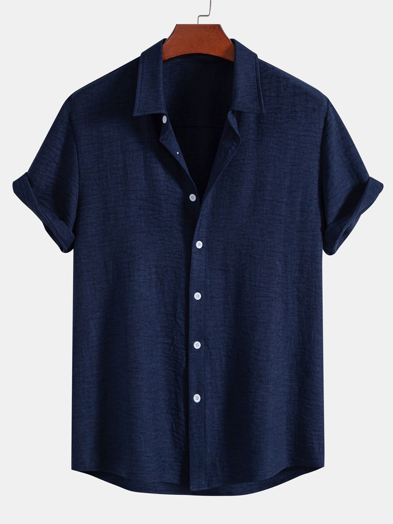 Camisa Textured Button Up