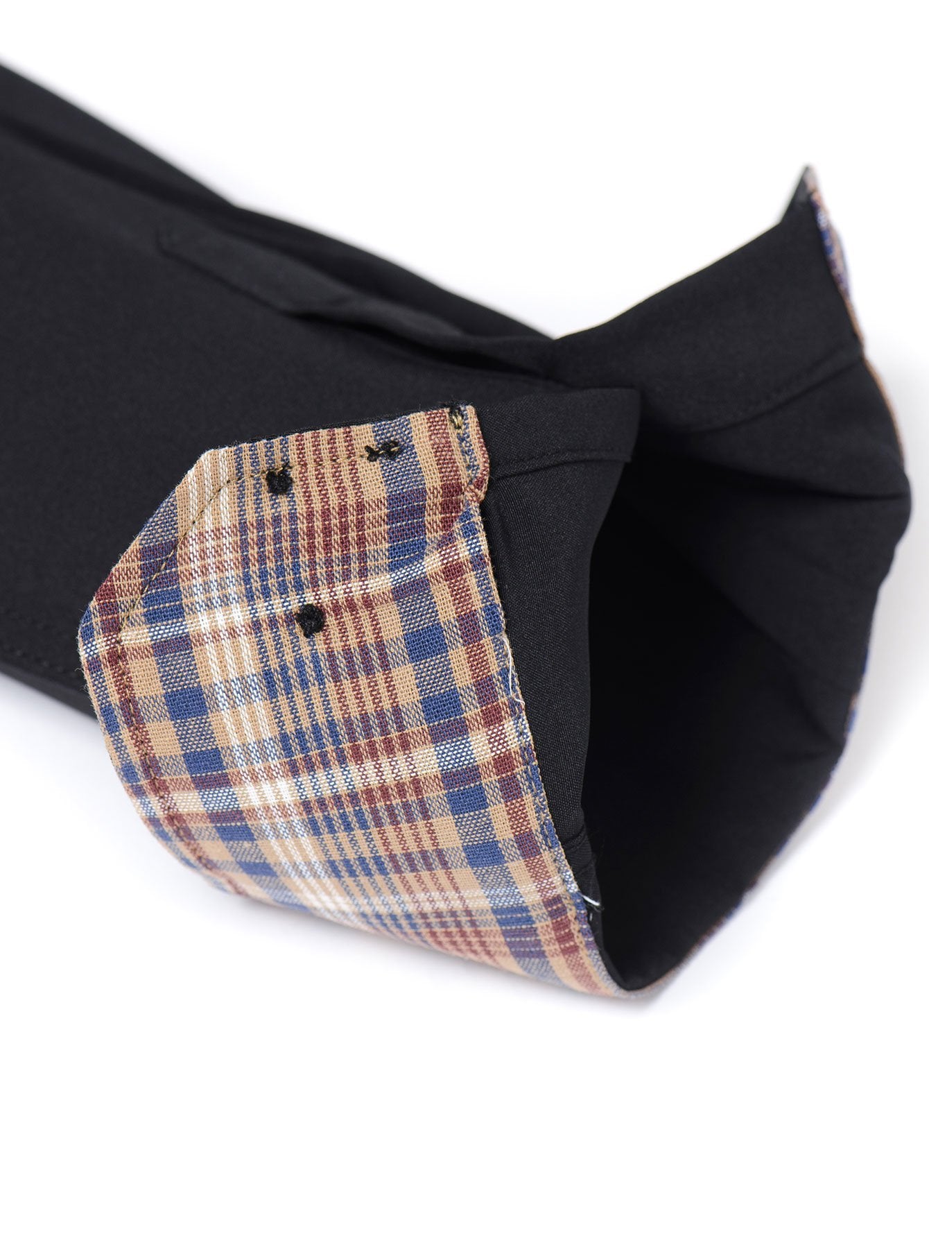 Camisa a cuadros Panel Button Up
