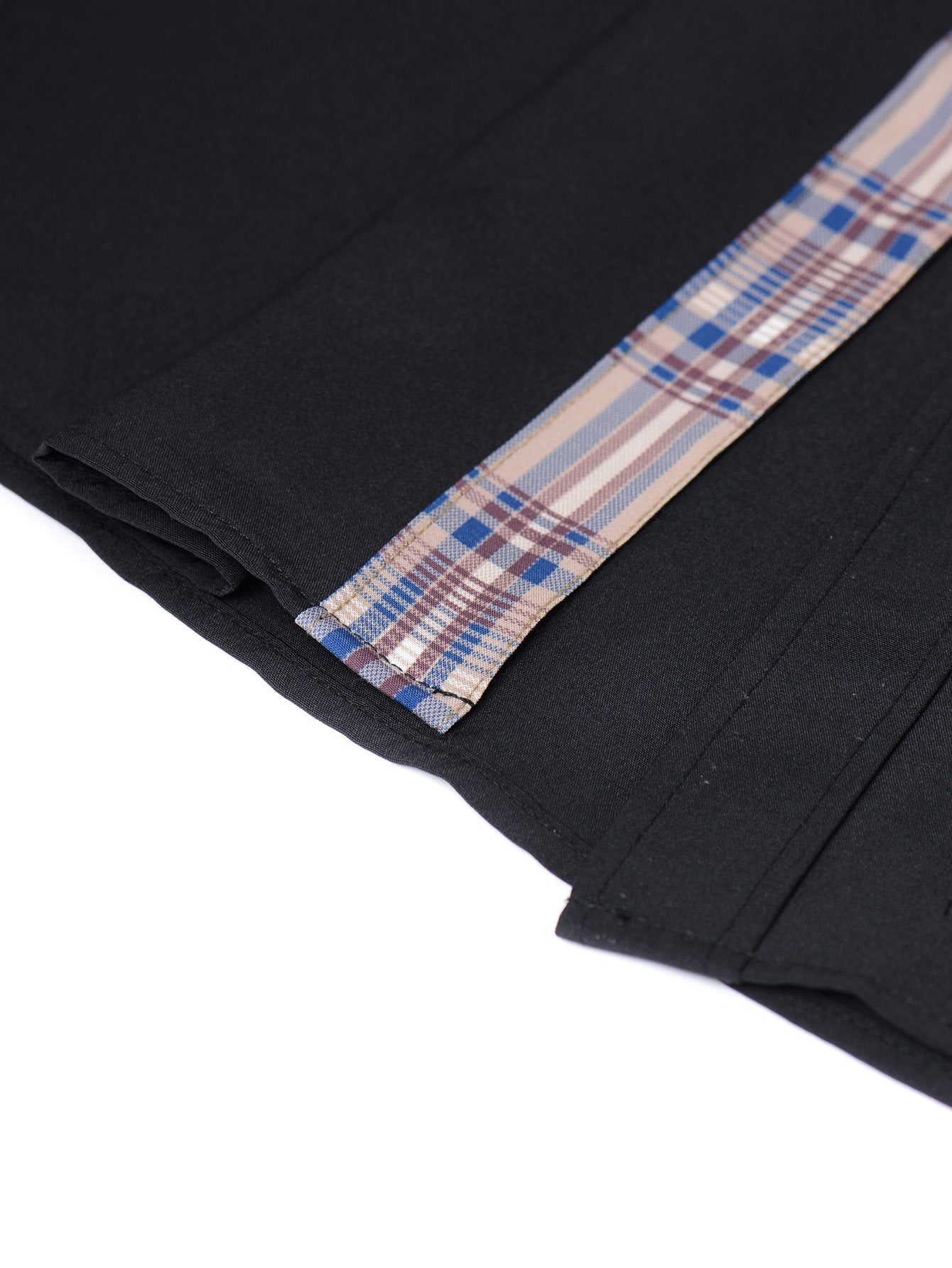 Camisa a cuadros Panel Button Up