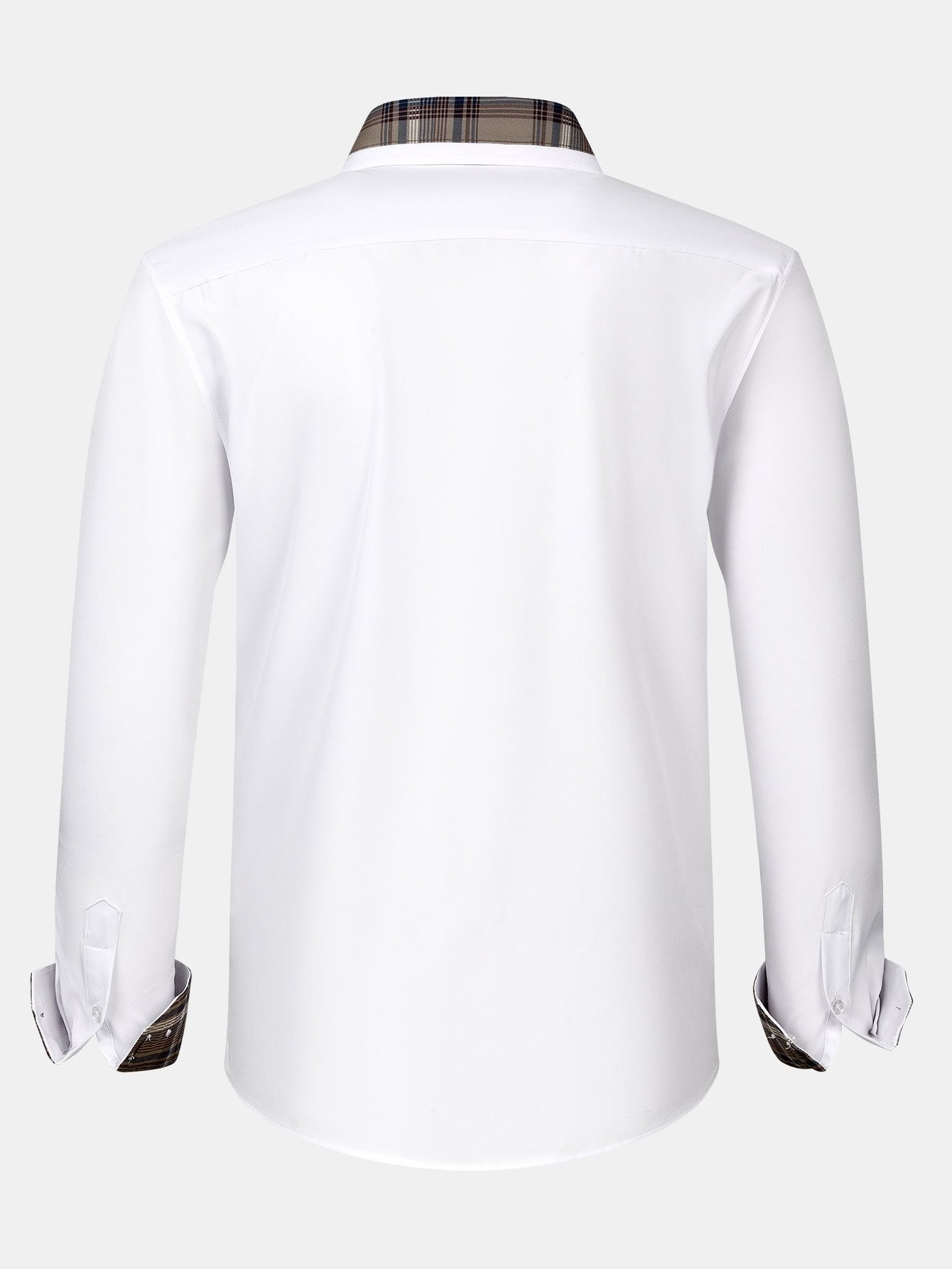 Camisa a cuadros Panel Button Up
