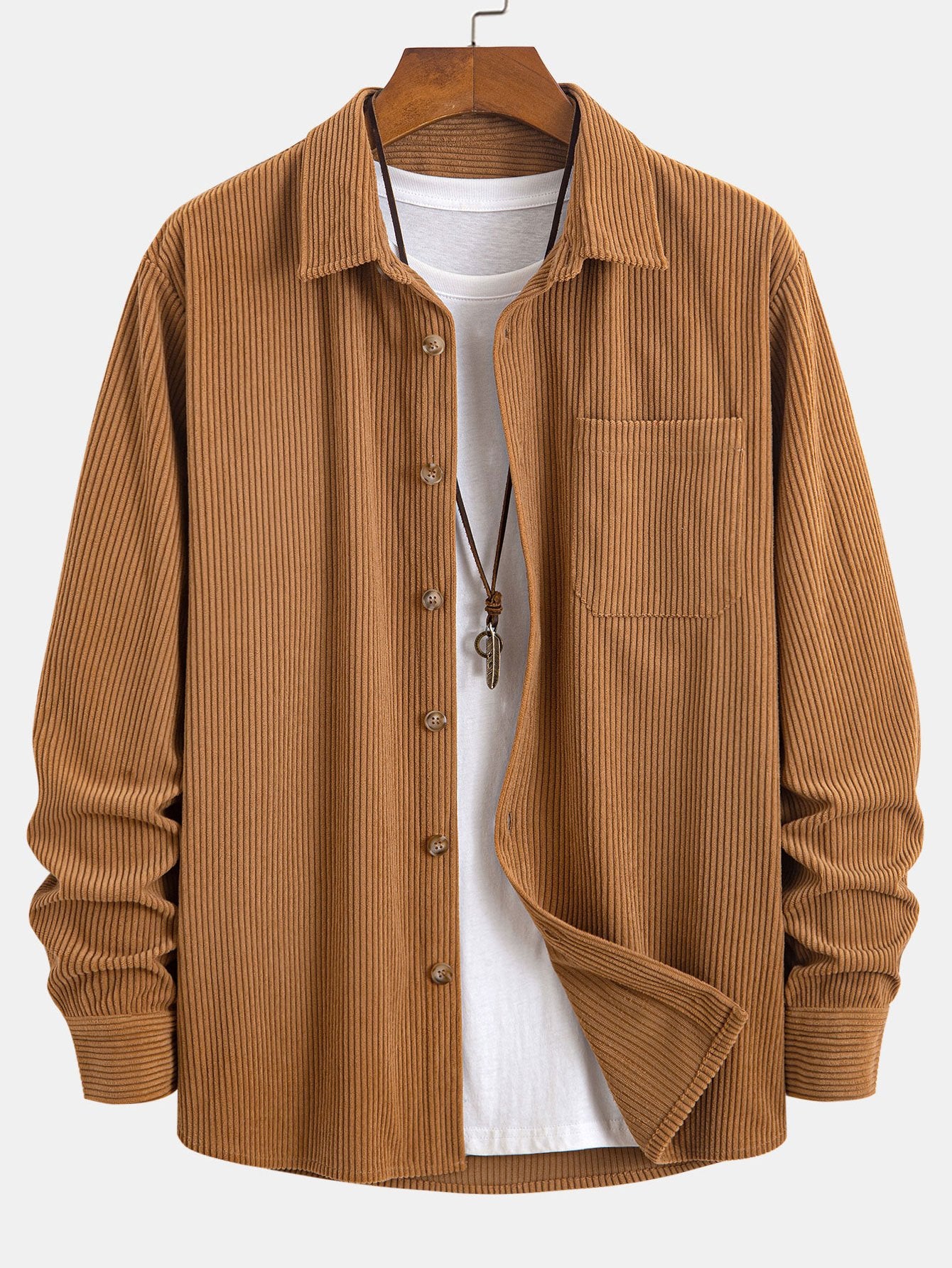 Camisa Corduroy Button Up