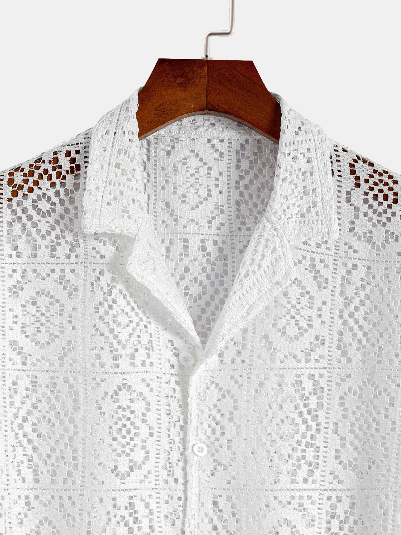 Camisa floral Lace Cuban