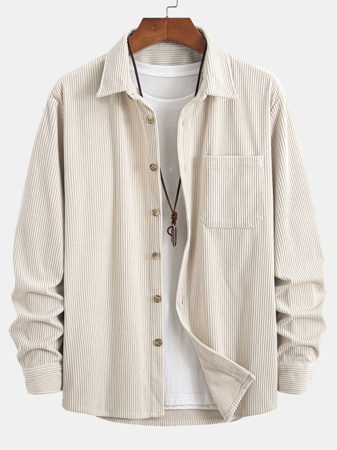 Camisa Corduroy Button Up