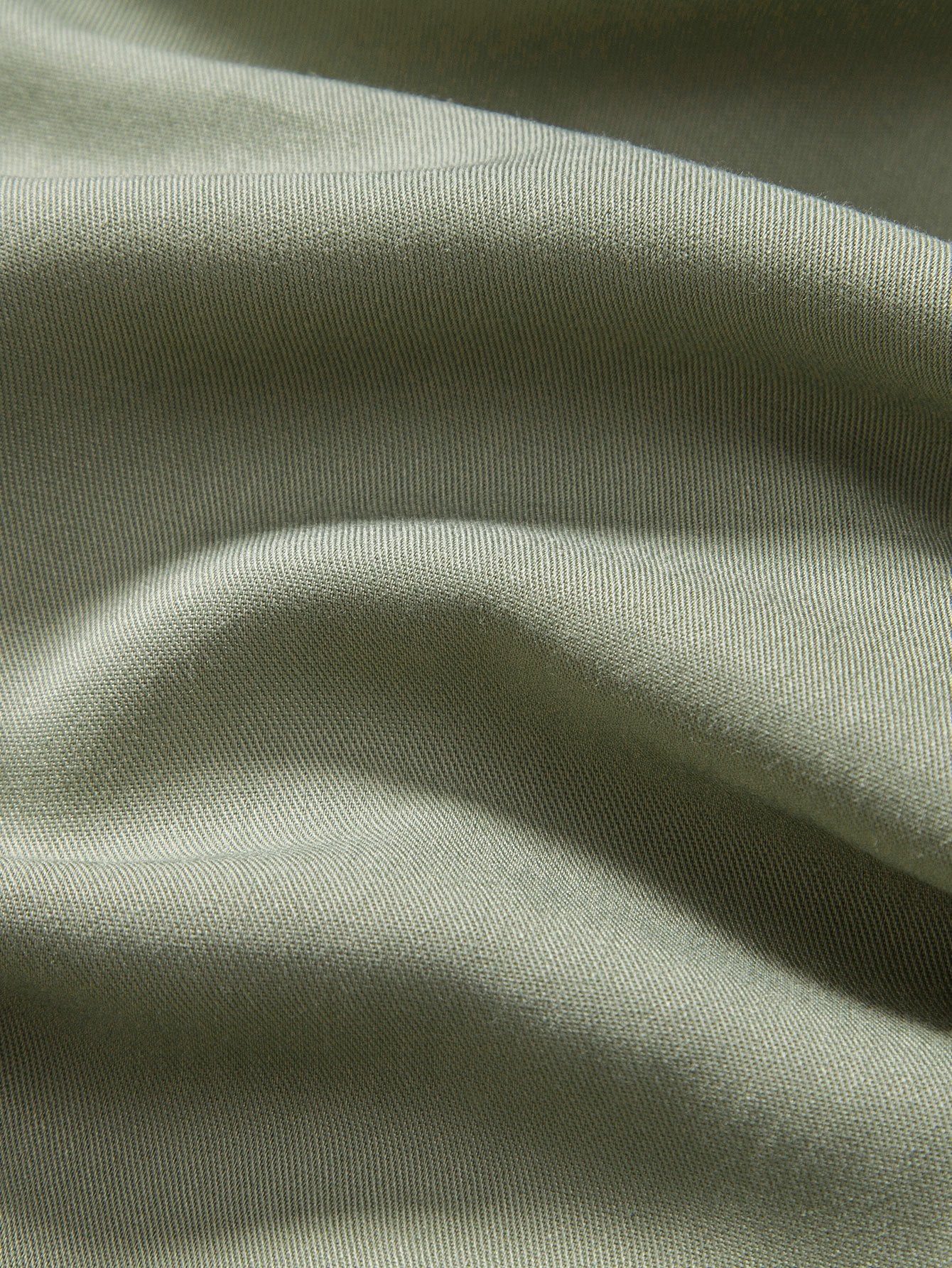 Camisa Viscose Stand Collar