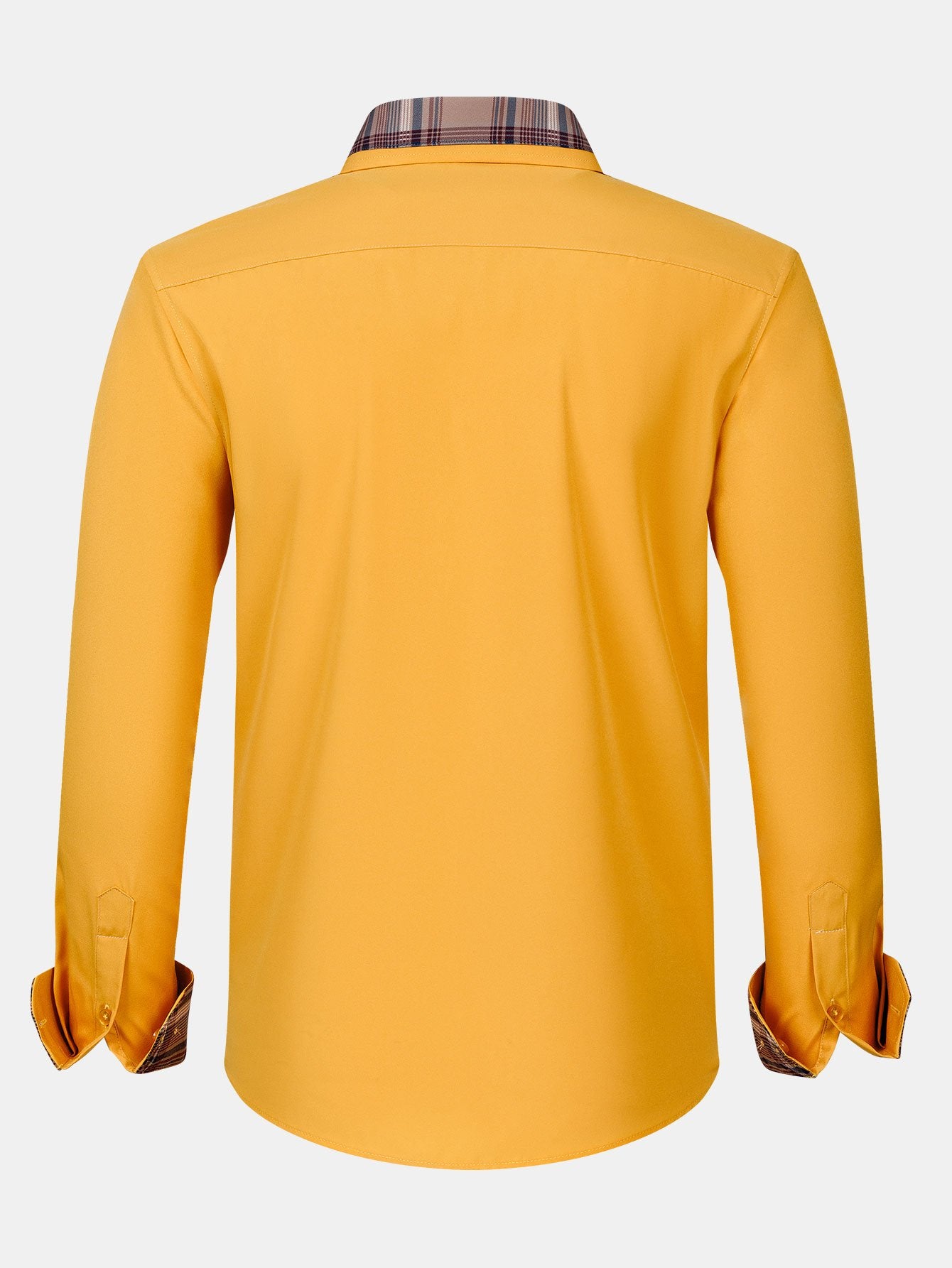 Camisa a cuadros Panel Button Up