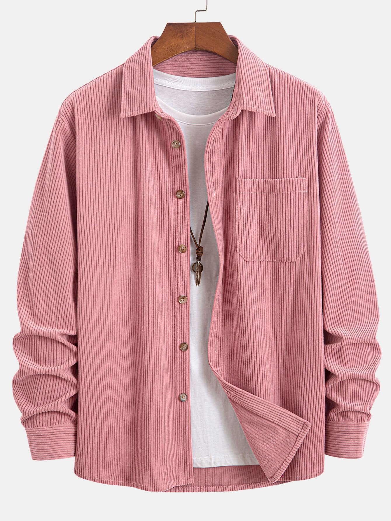 Camisa Corduroy Button Up
