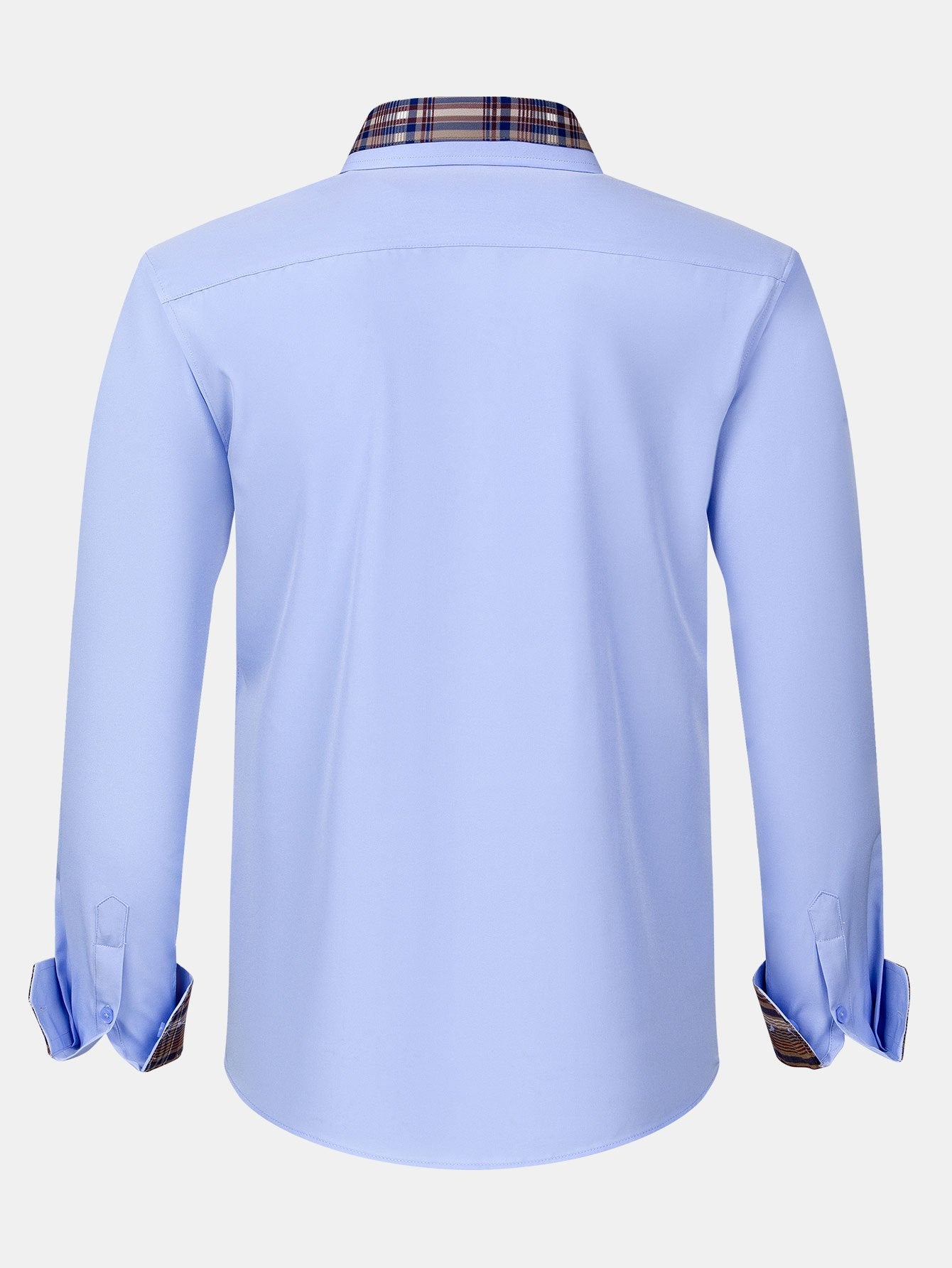 Camisa a cuadros Panel Button Up