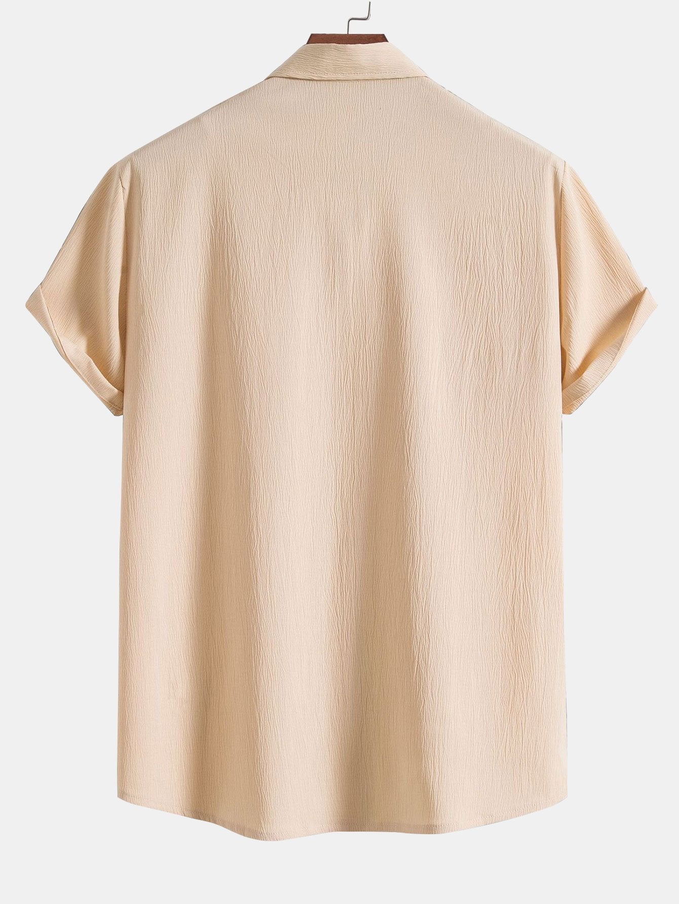 Camisa Crinkled Concealed Fly