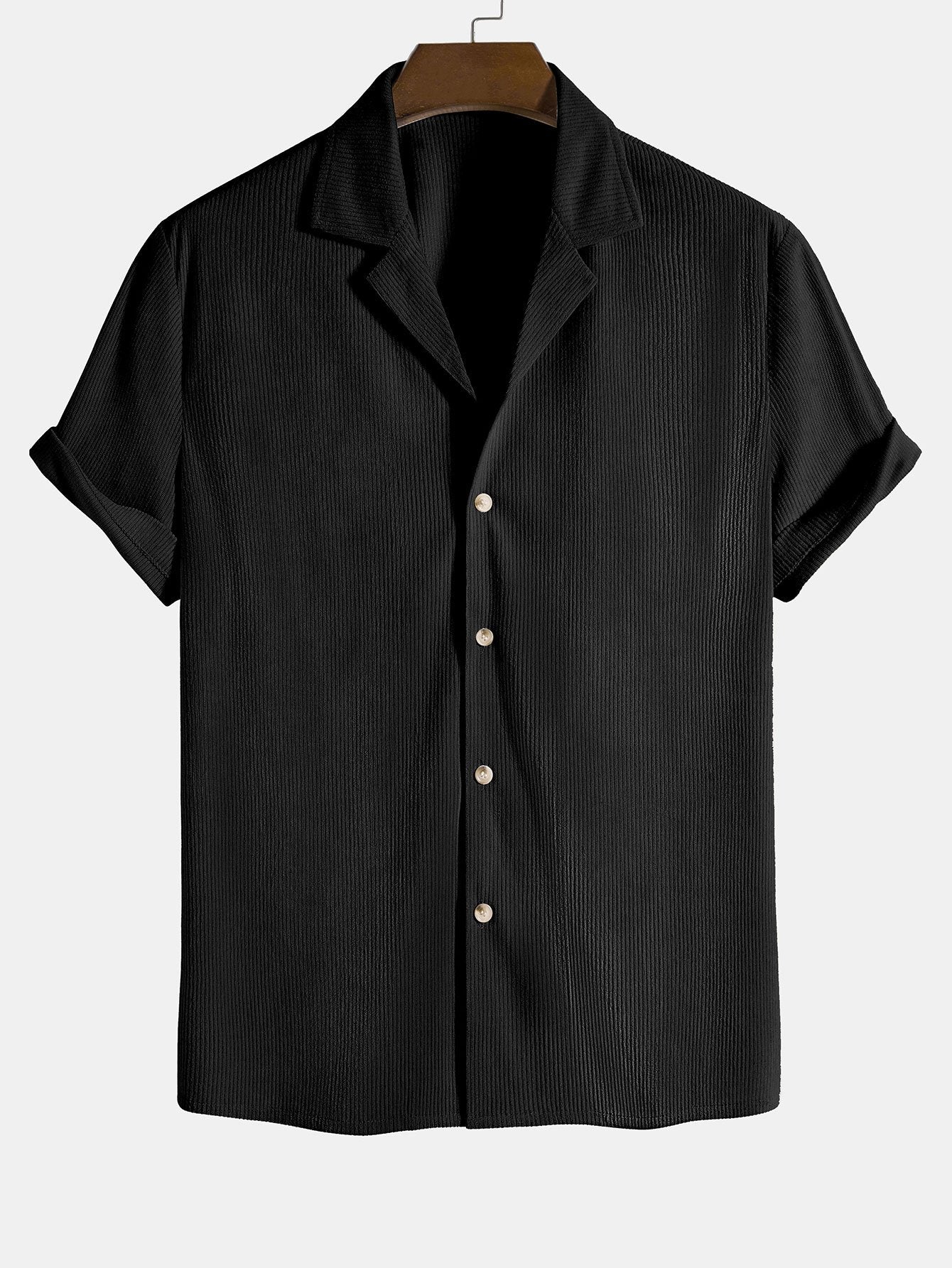 Camisa de manga corta Corduroy Revere