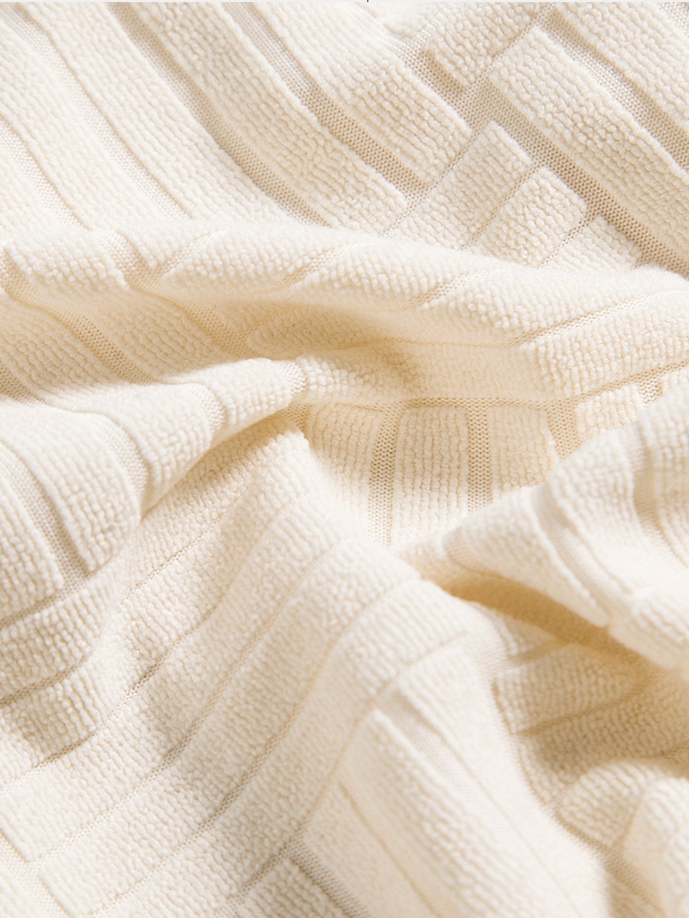 Camisa Towelling Jacquard