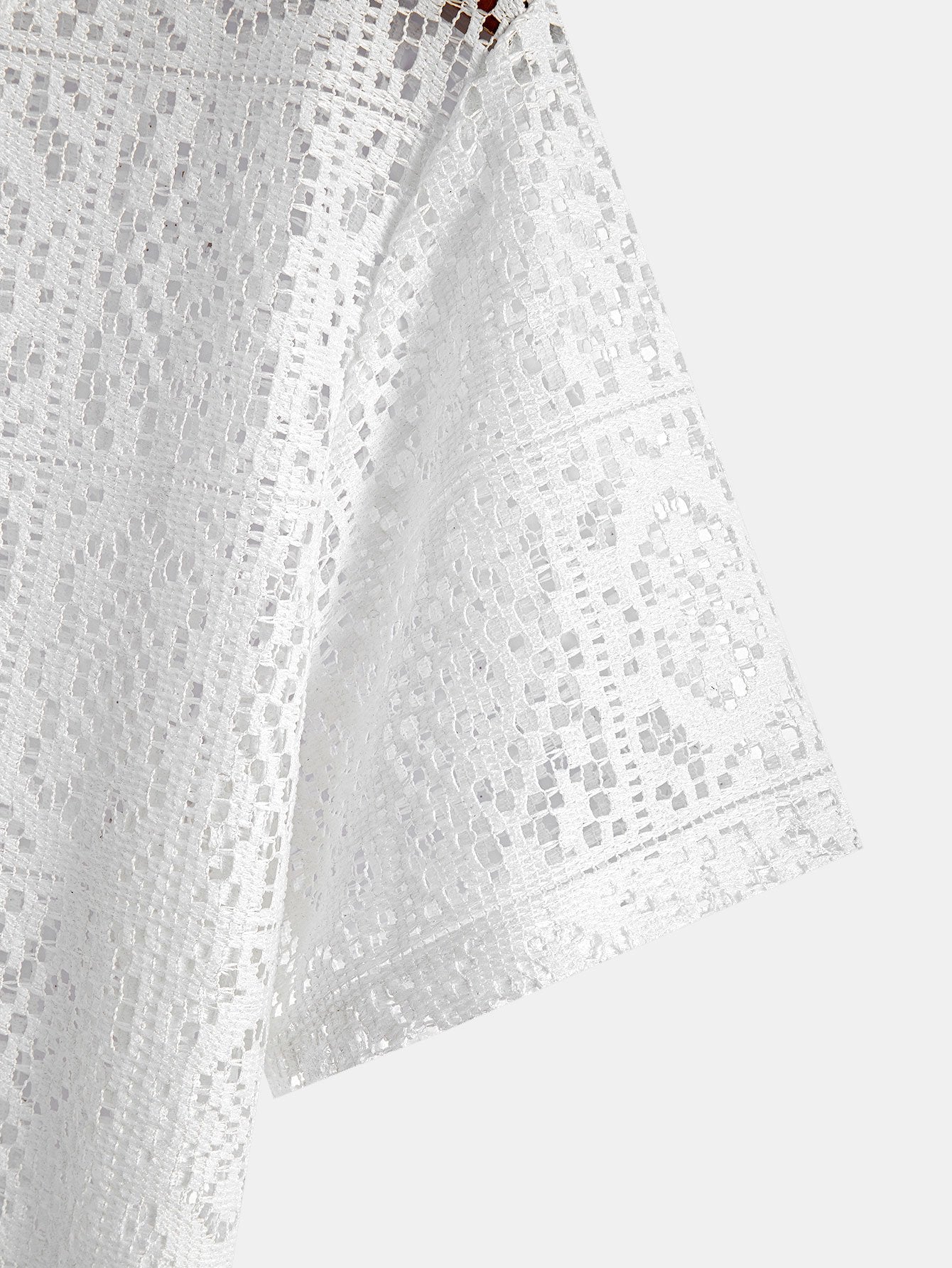 Camisa floral Lace Cuban