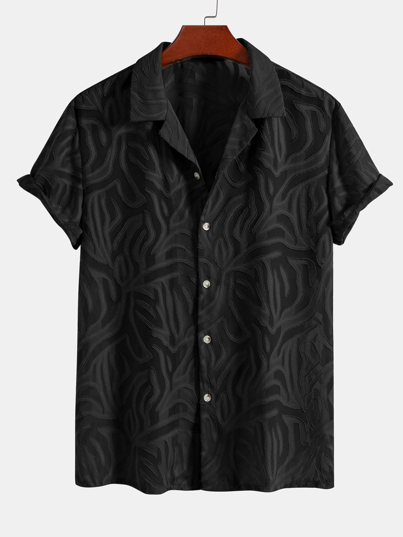 Camisa Jacquard Texture Cuban