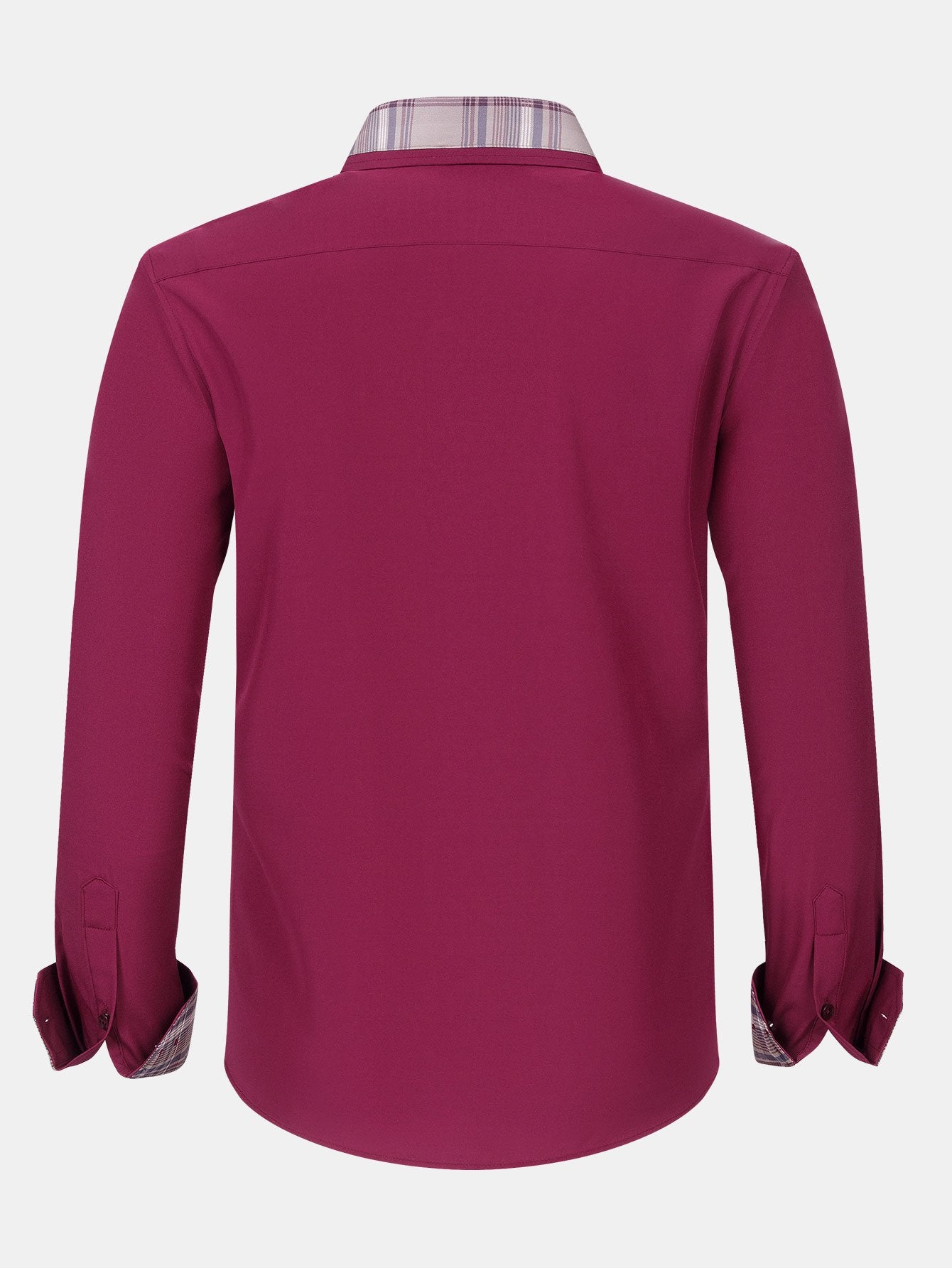 Camisa a cuadros Panel Button Up