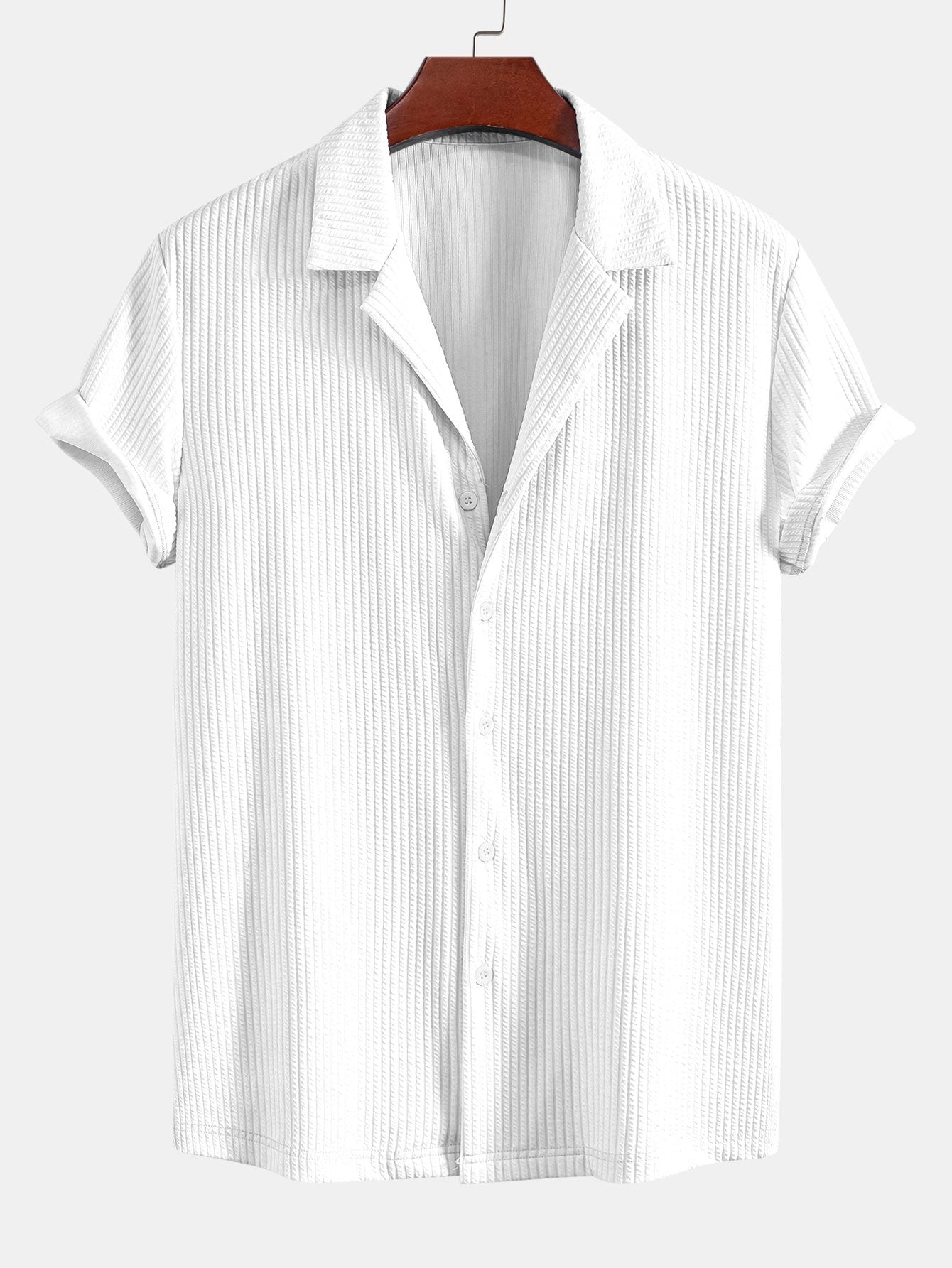 Camisa Muscle Fit Ribbed Deep Cuban