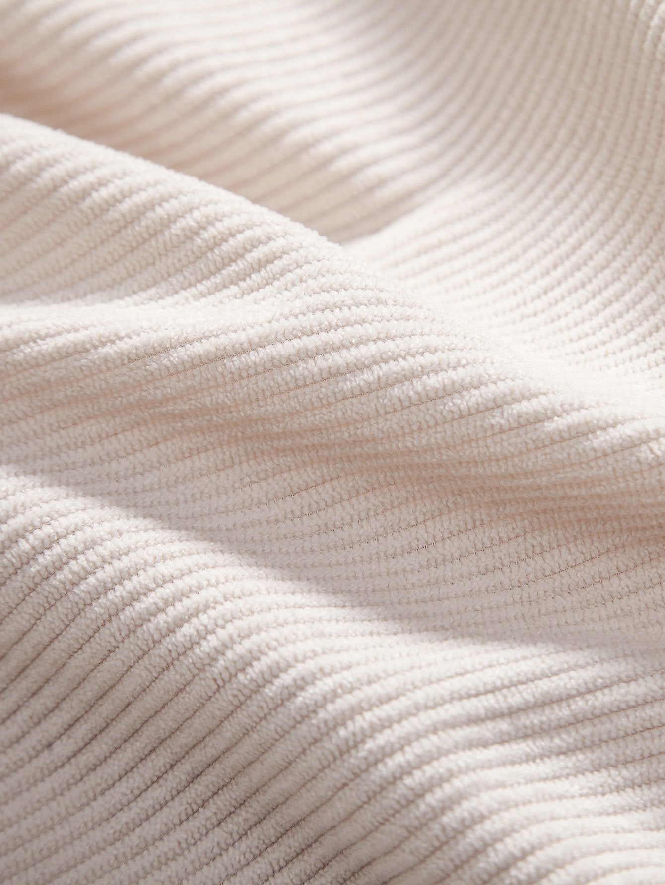 Camisa 3 Pieces de manga larga Polo Neck Corduroy