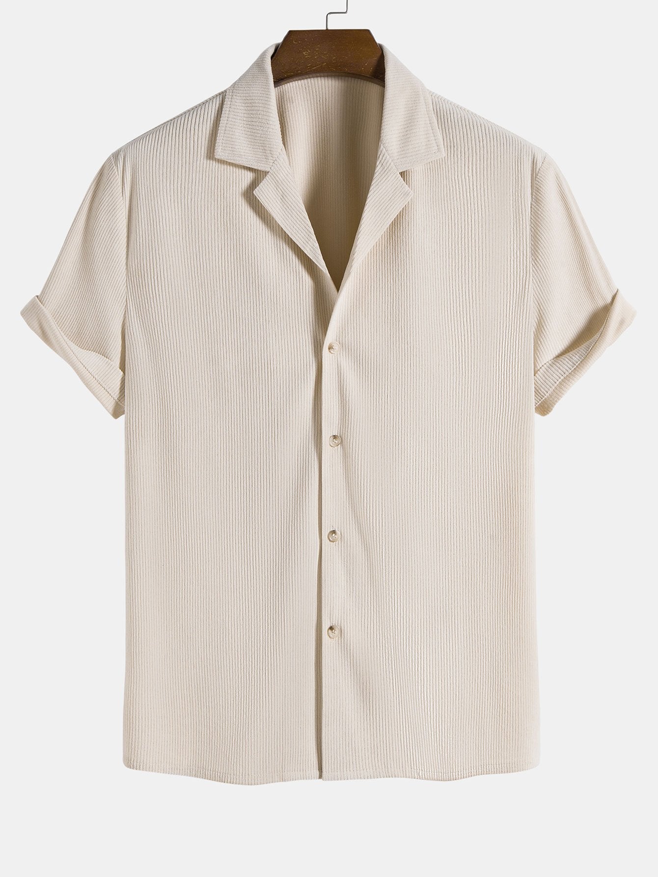 Camisa de manga corta Corduroy Revere