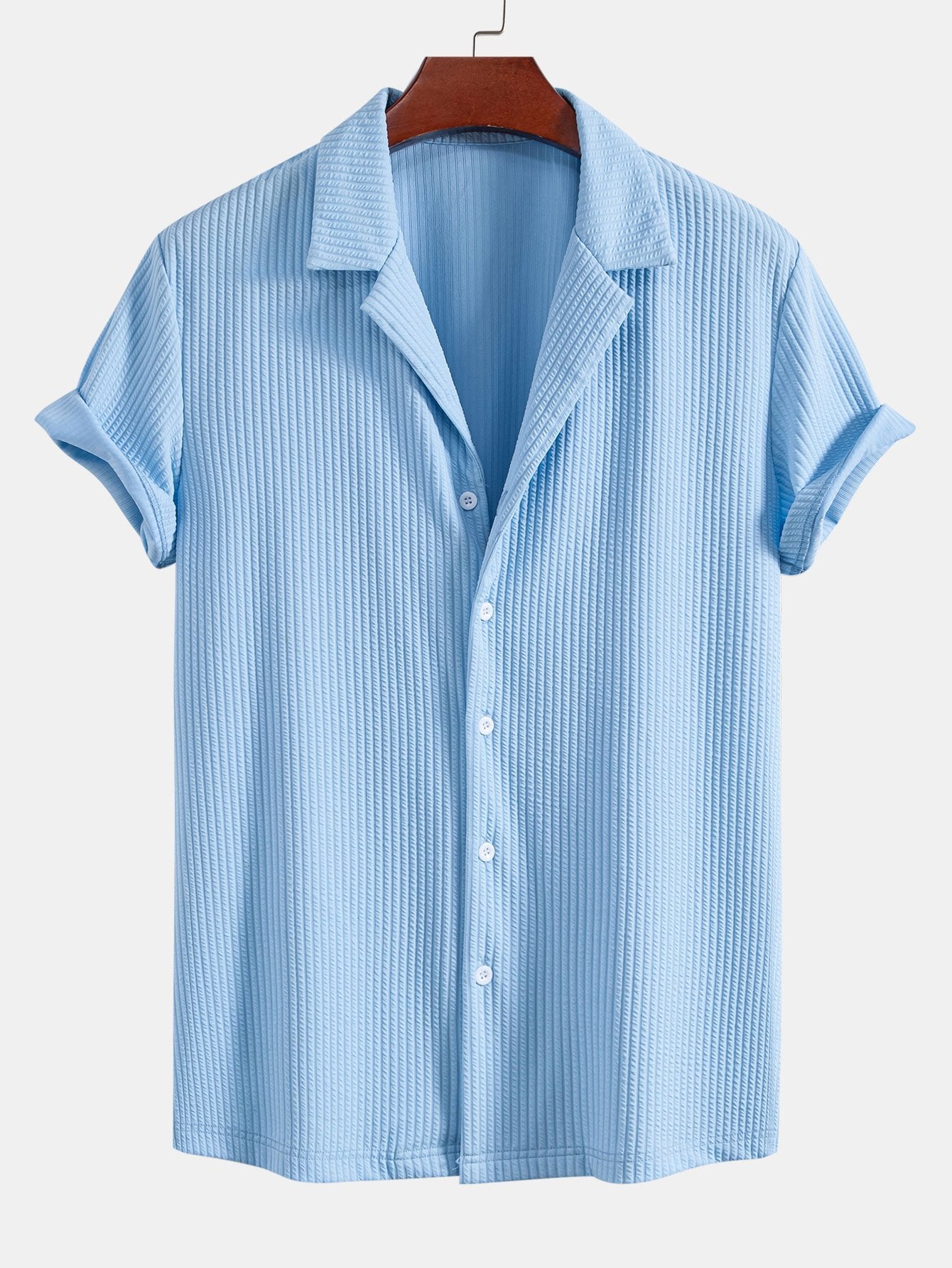 Camisa Muscle Fit Ribbed Deep Cuban