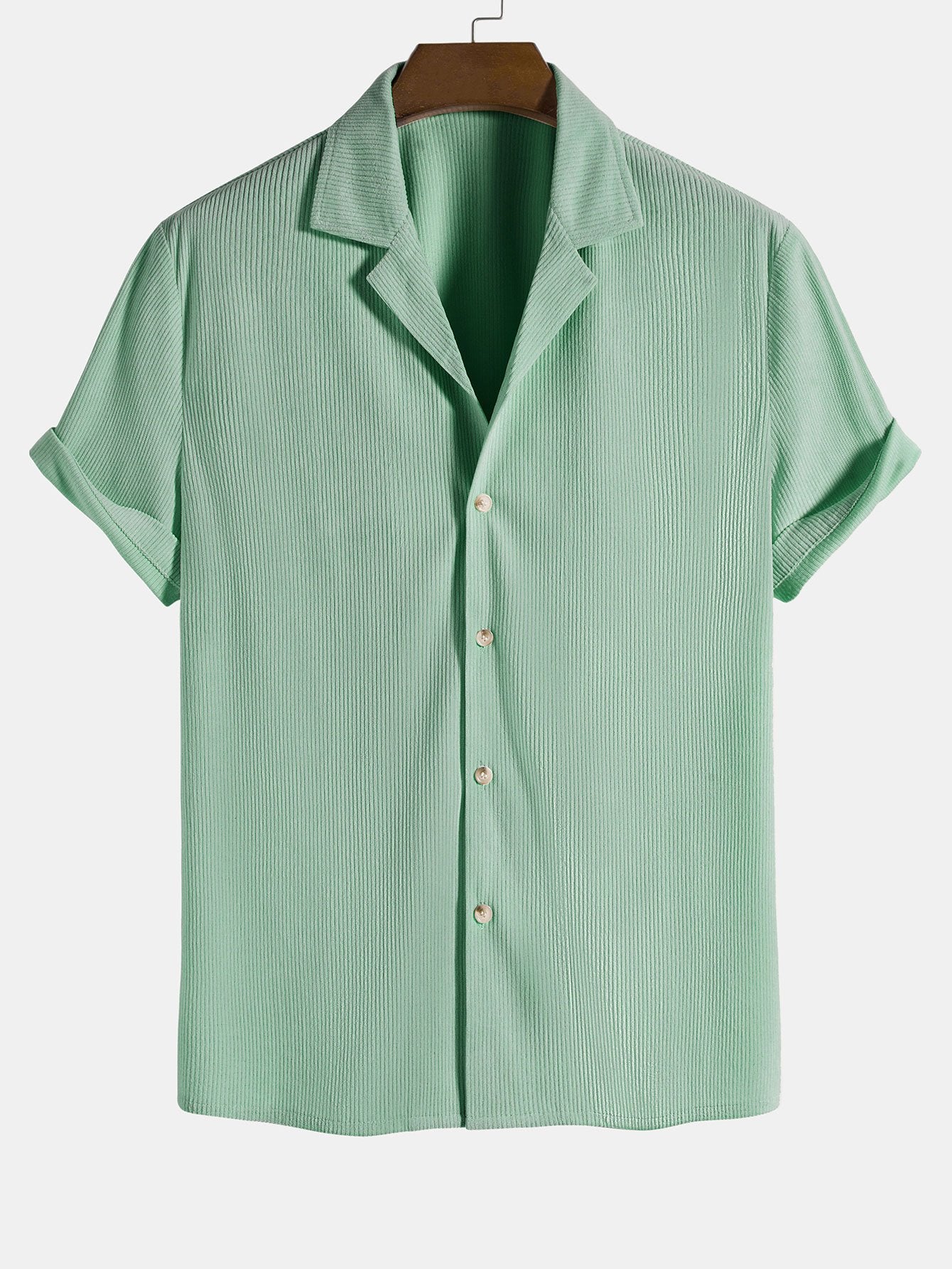 Camisa de manga corta Corduroy Revere