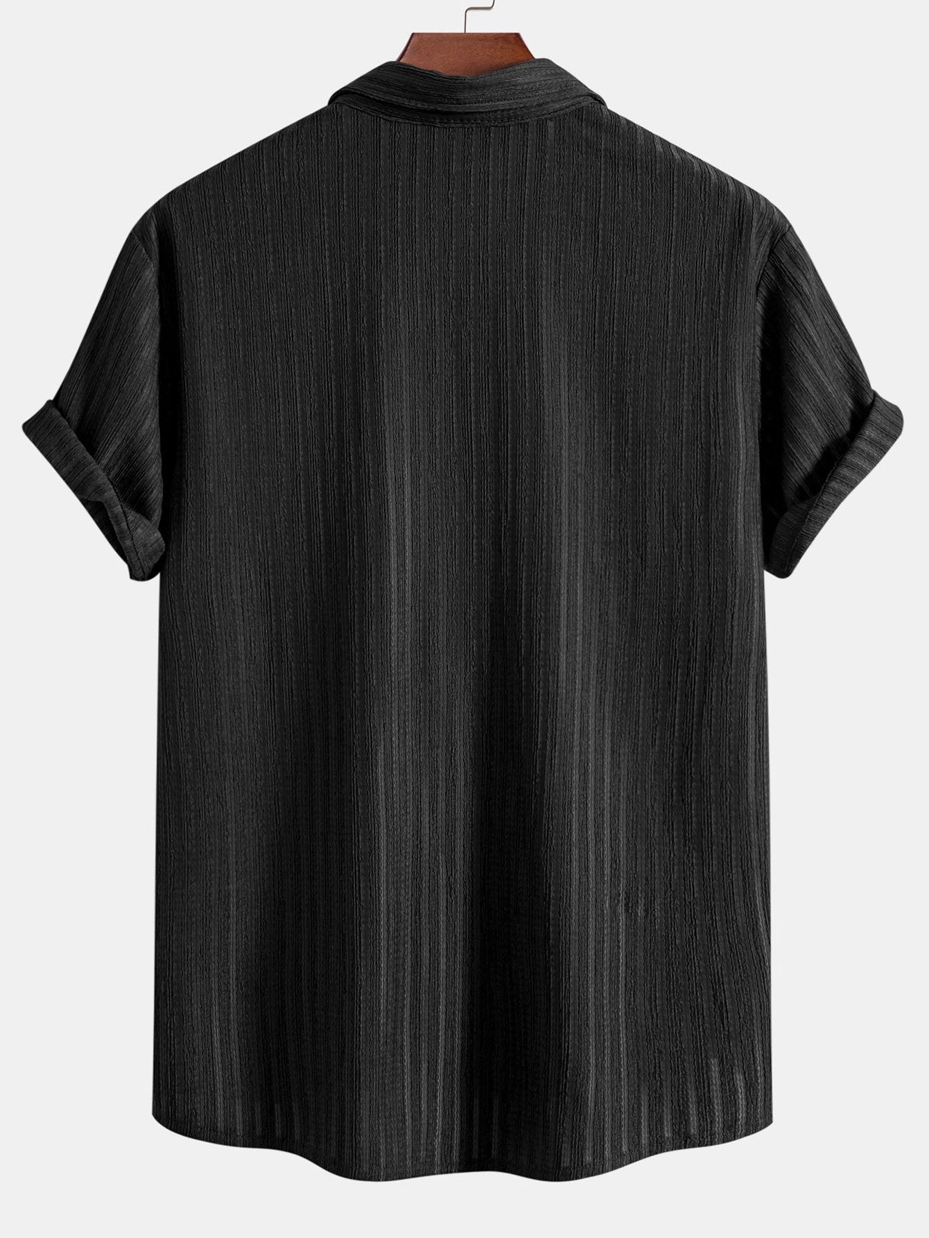 Camisa rayas Jacquard Button Up