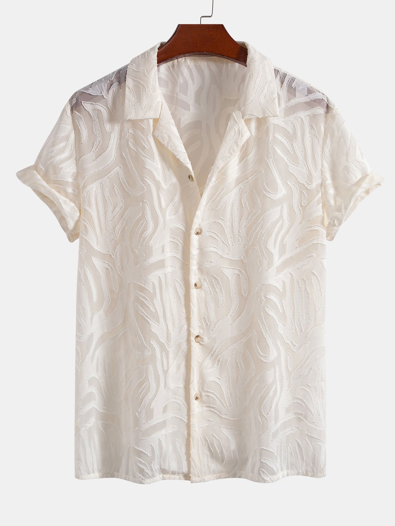Camisa Jacquard Texture Cuban