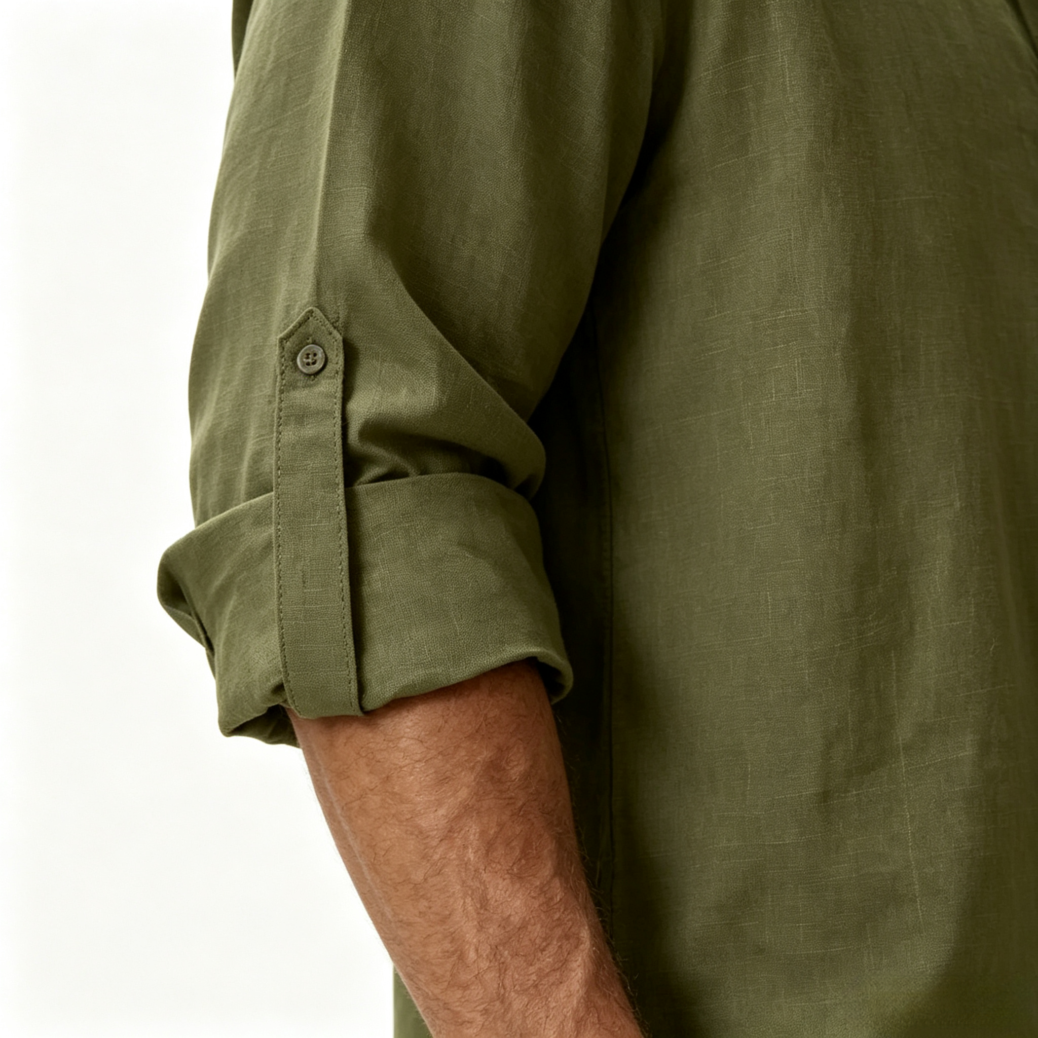 Camisa Coastal de lino para hombre