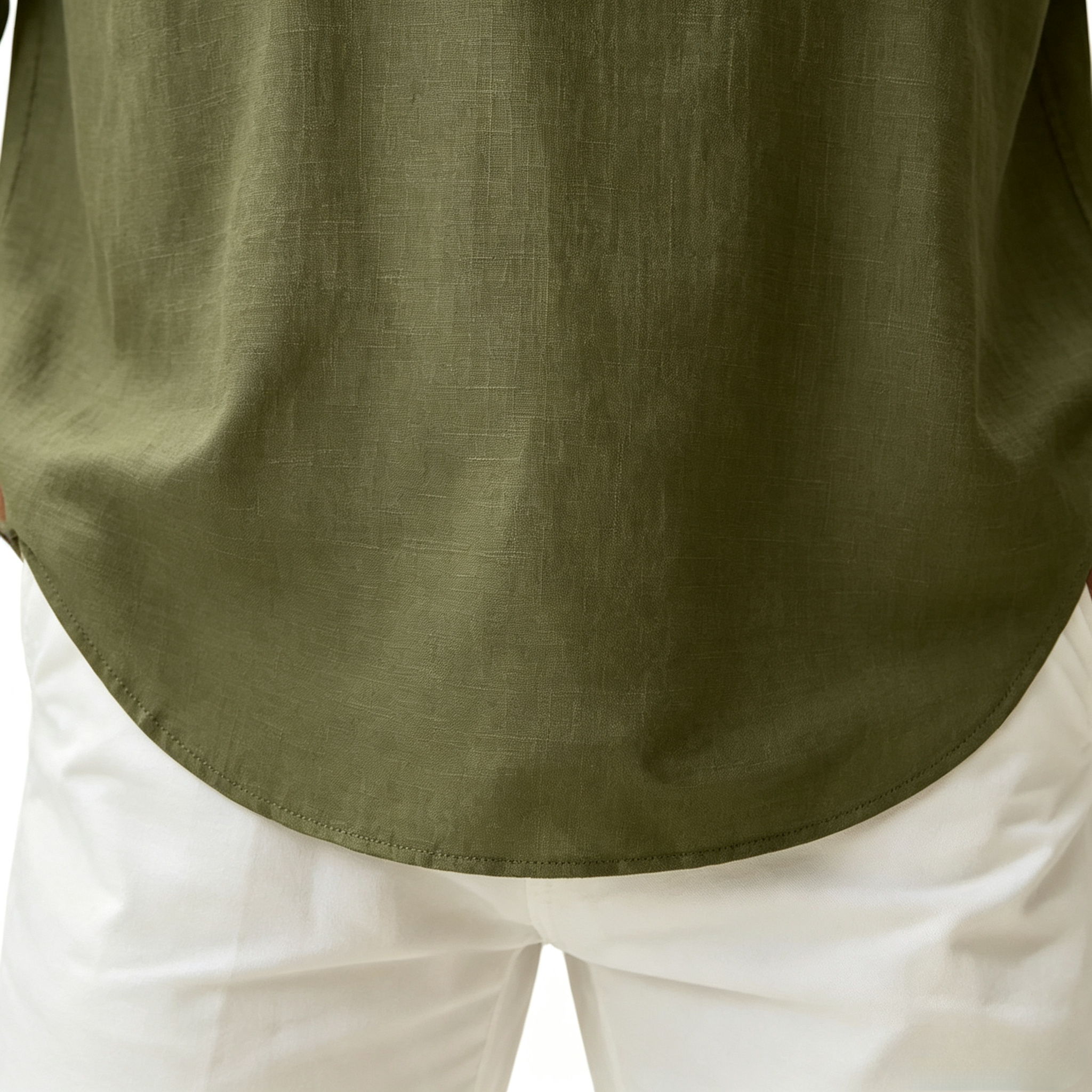 Camisa Coastal de lino para hombre