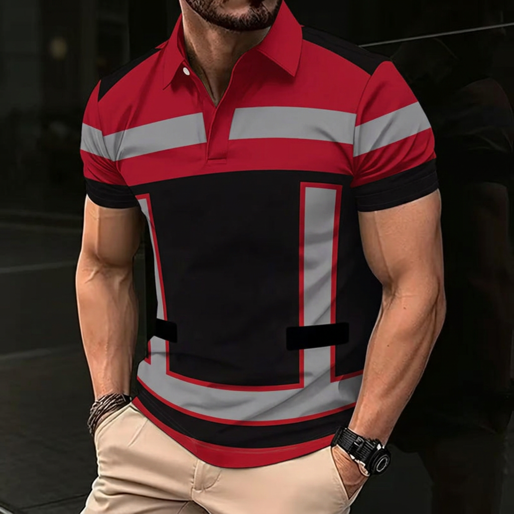 para hombre High Visibility Reflective de manga corta camisa