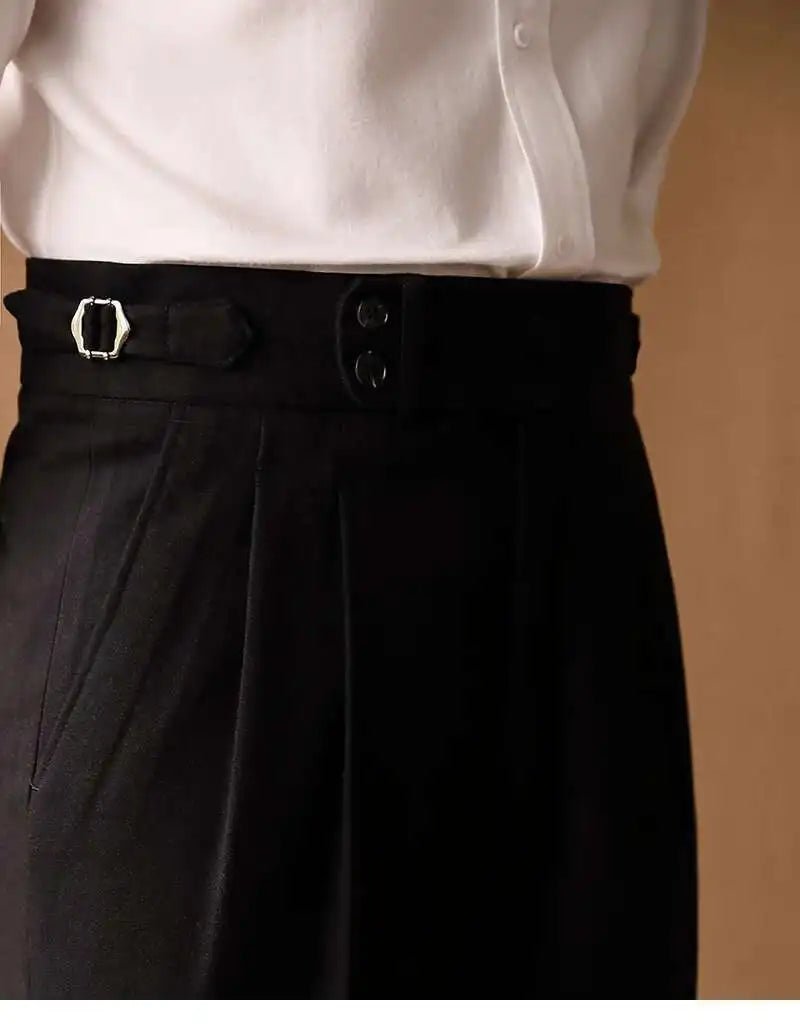 Naples retro straight trousers
