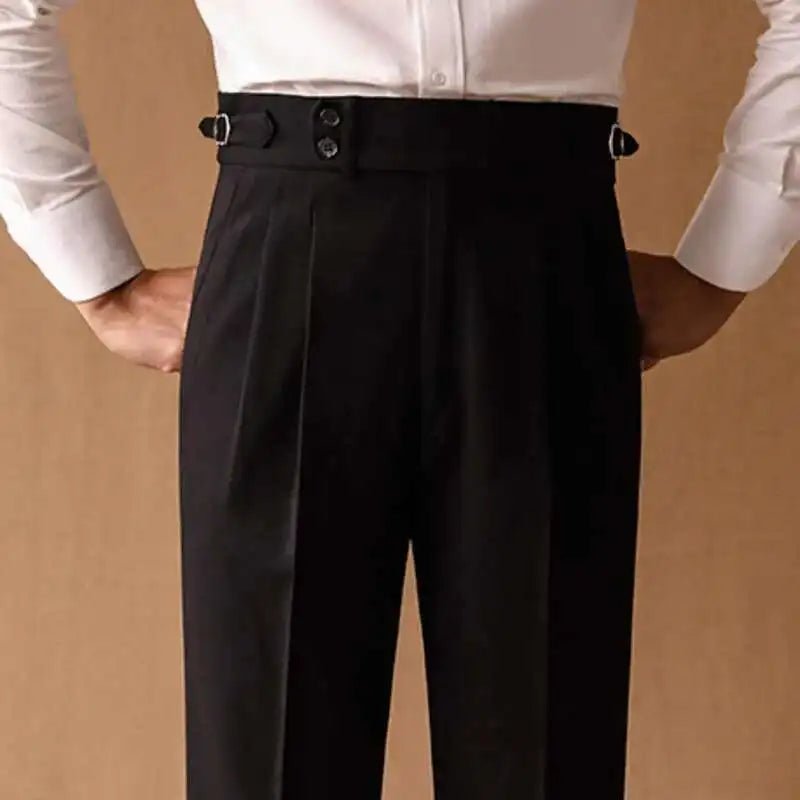 Naples retro straight trousers