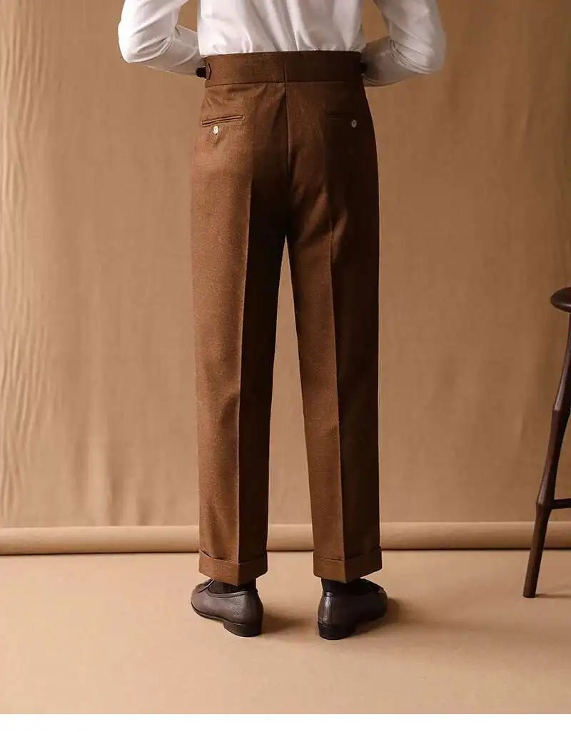 Naples retro straight trousers