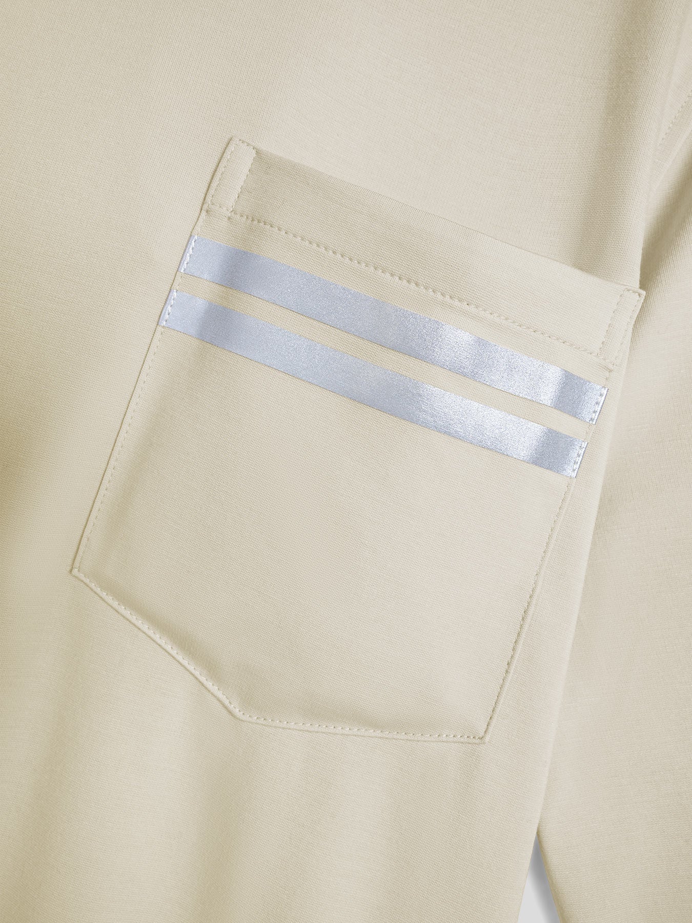 TerciopeloFlex de manga larga One Pockecamiseta