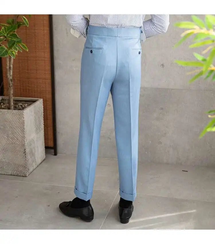 Office blue ejecutivo trousers