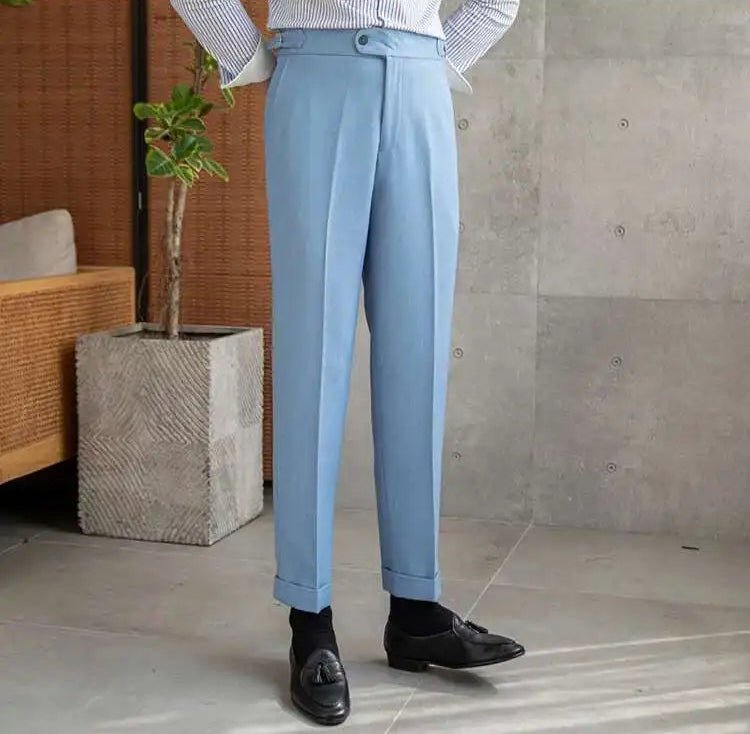 Office blue ejecutivo trousers