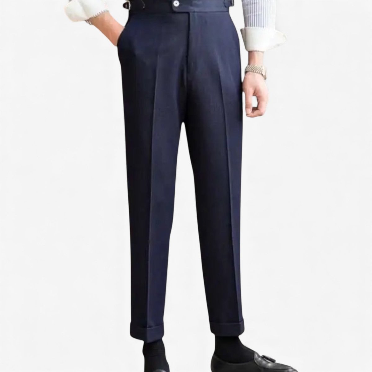 Office blue ejecutivo trousers