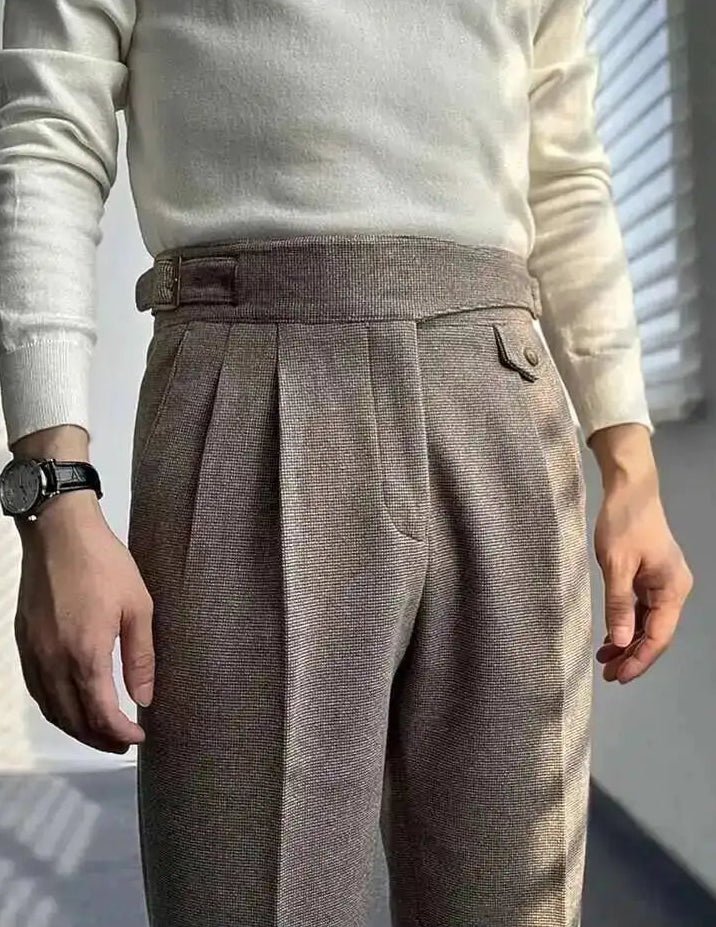 Pantalón Old money autumn straight