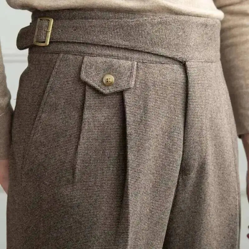 Pantalón Old money autumn straight