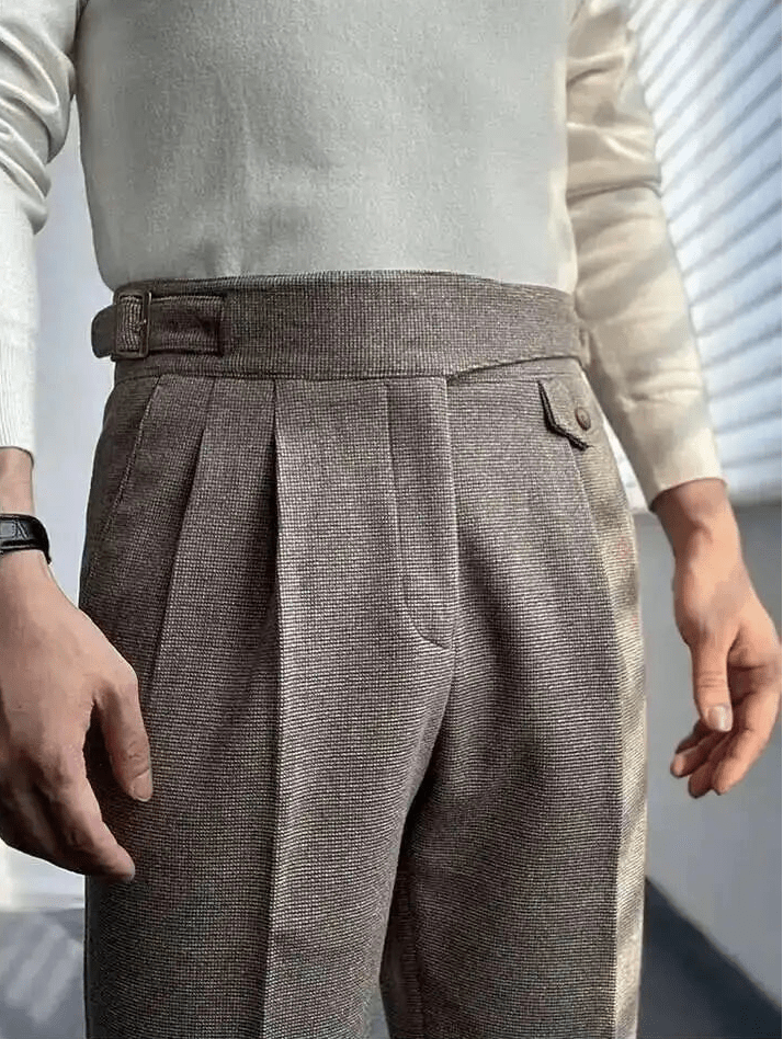 Pantalón Old money autumn straight