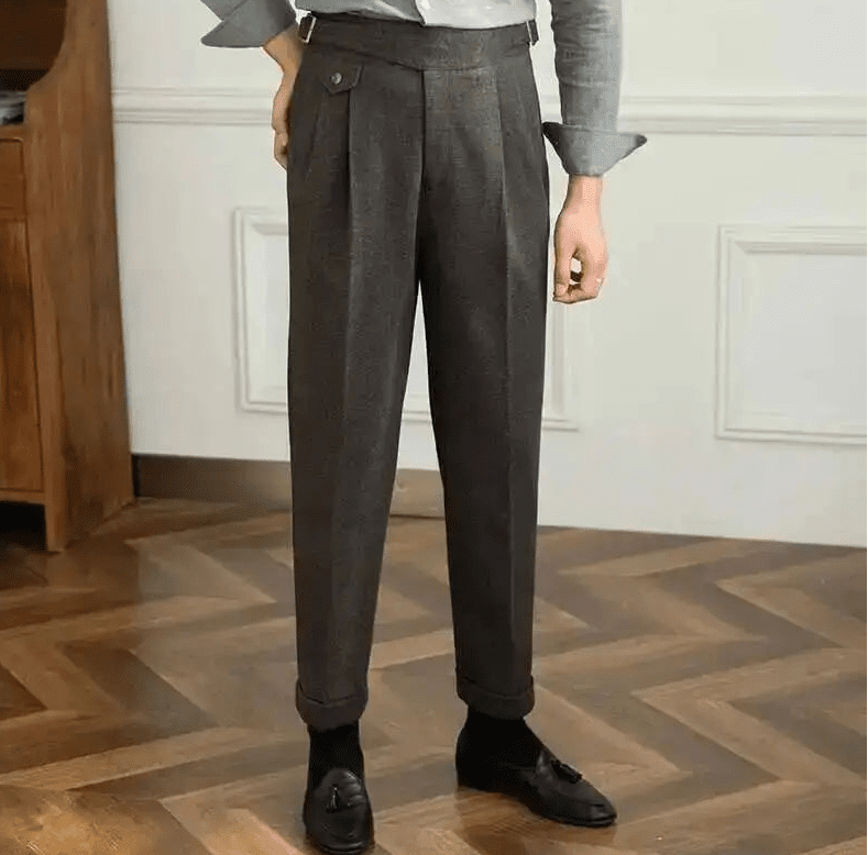 Pantalón Old money autumn straight
