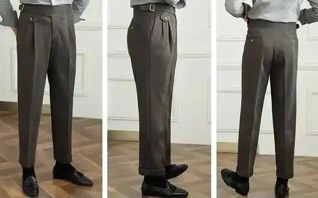Pantalón Old money autumn straight