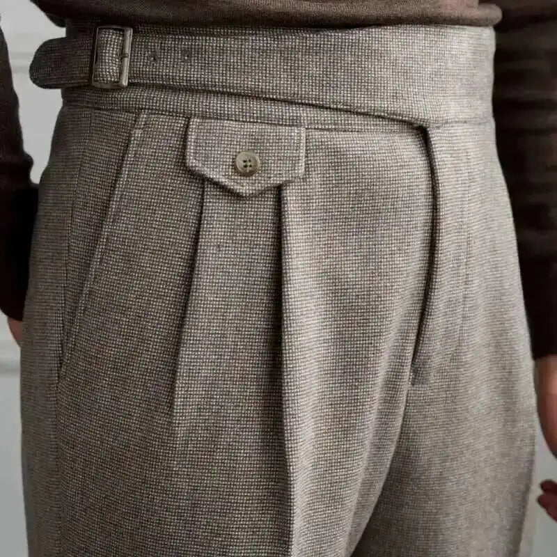 Pantalón Old money autumn straight